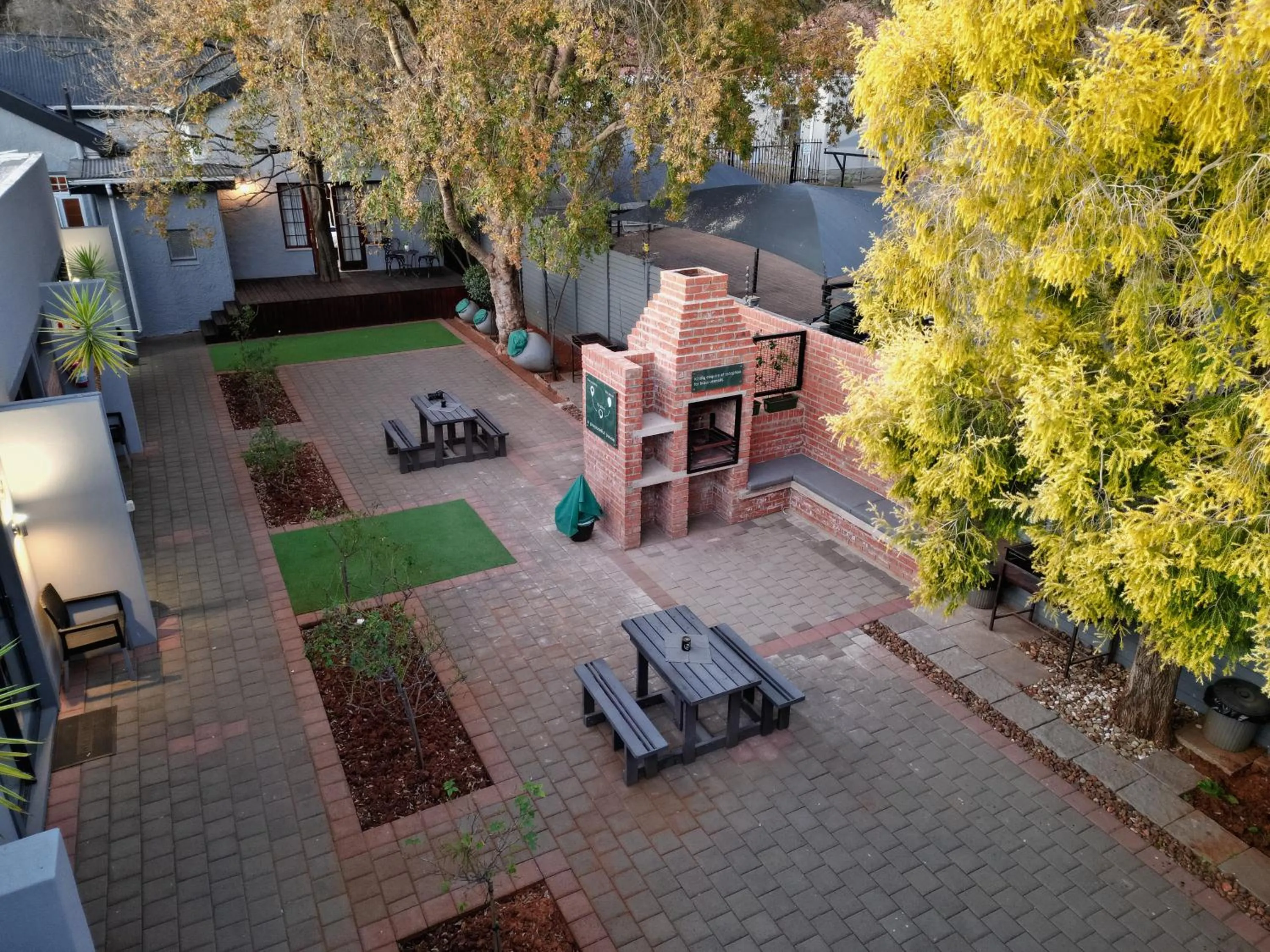 Garden in Telos at Reitz