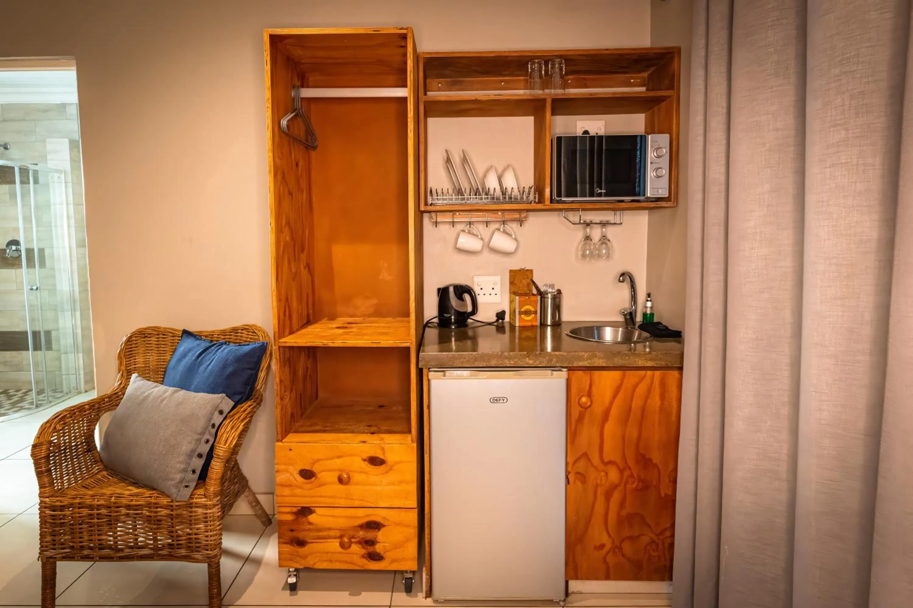 Coffee/tea facilities in Telos at Reitz