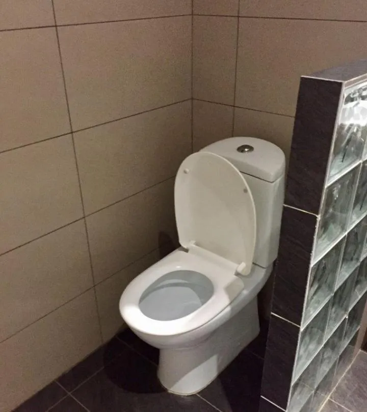 Toilet in Plumeria Hotel