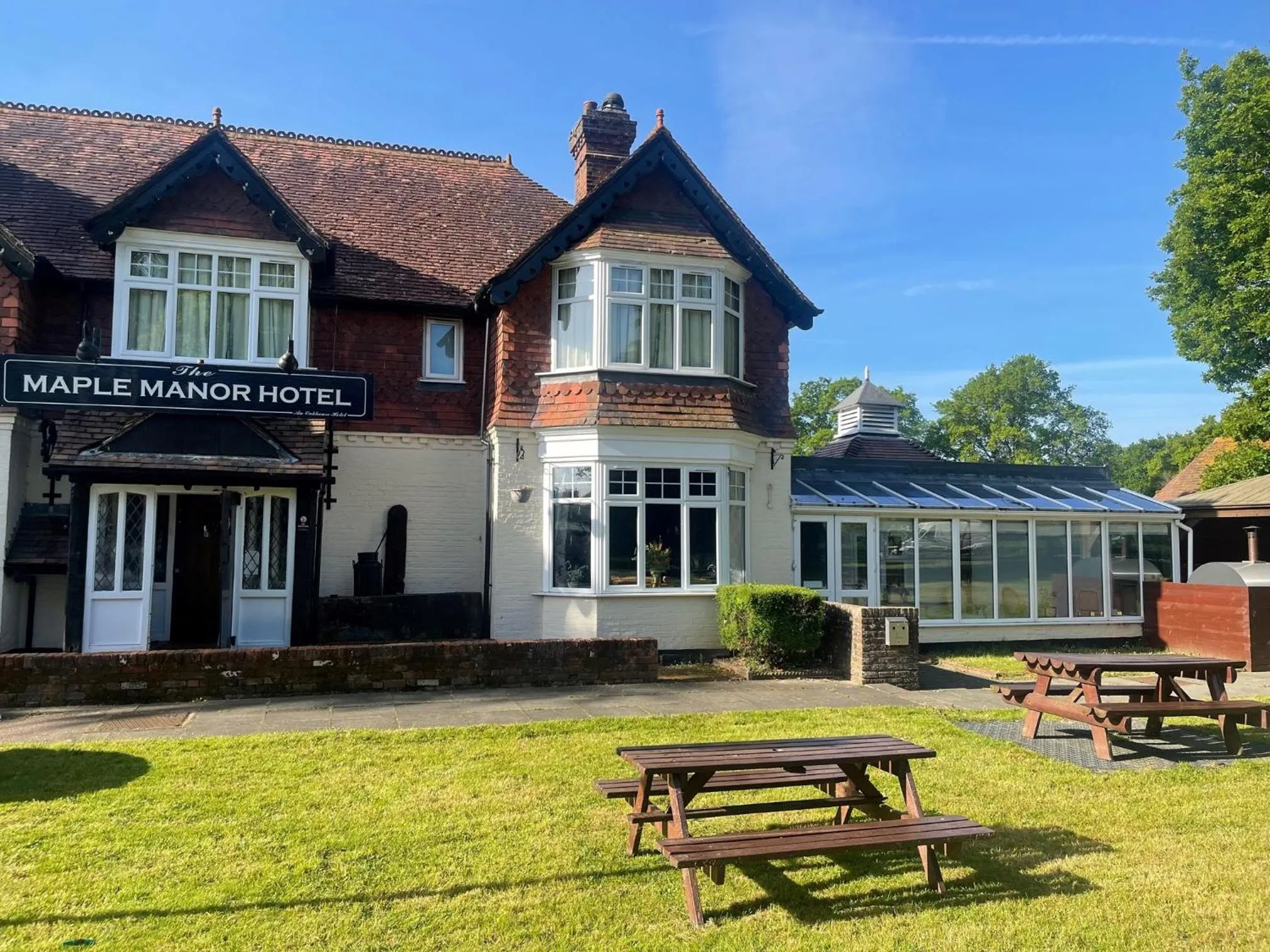 Property building in The Maple Manor Hotel