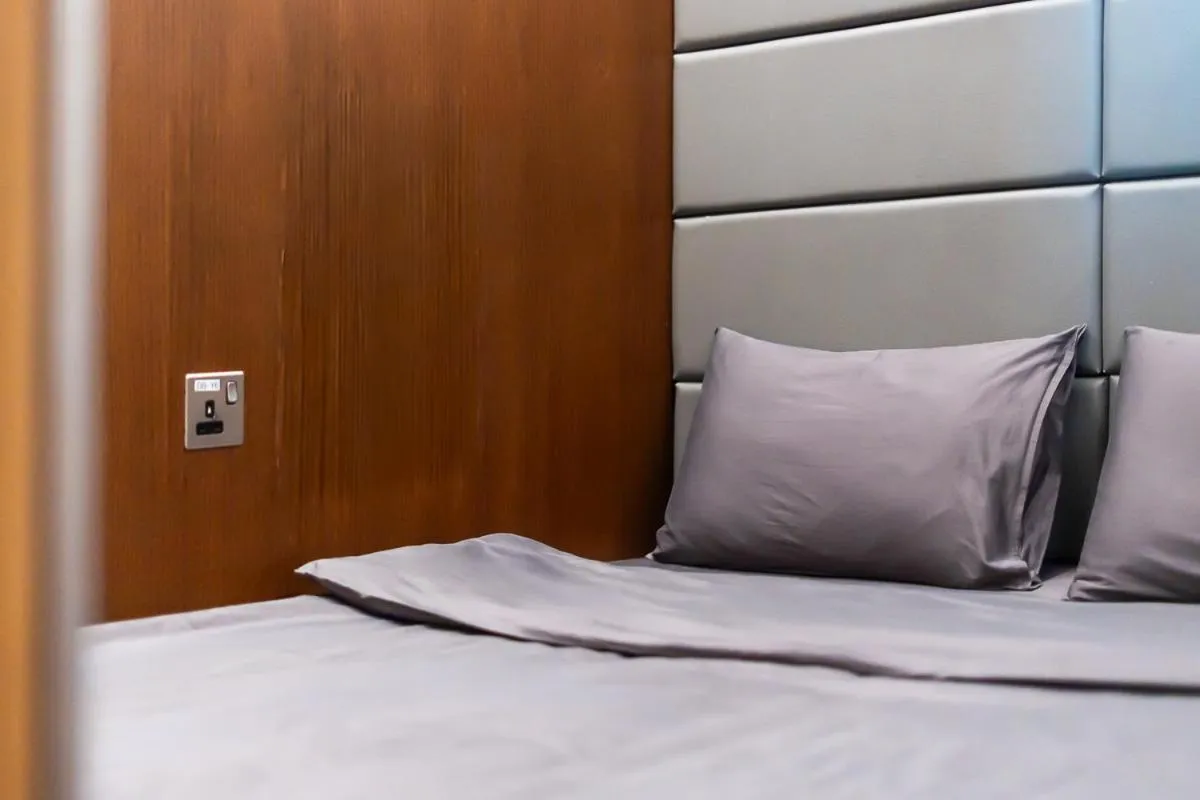 Bed in Sleepover Terminal 3, Concourse A - formerly sleep 'n fly