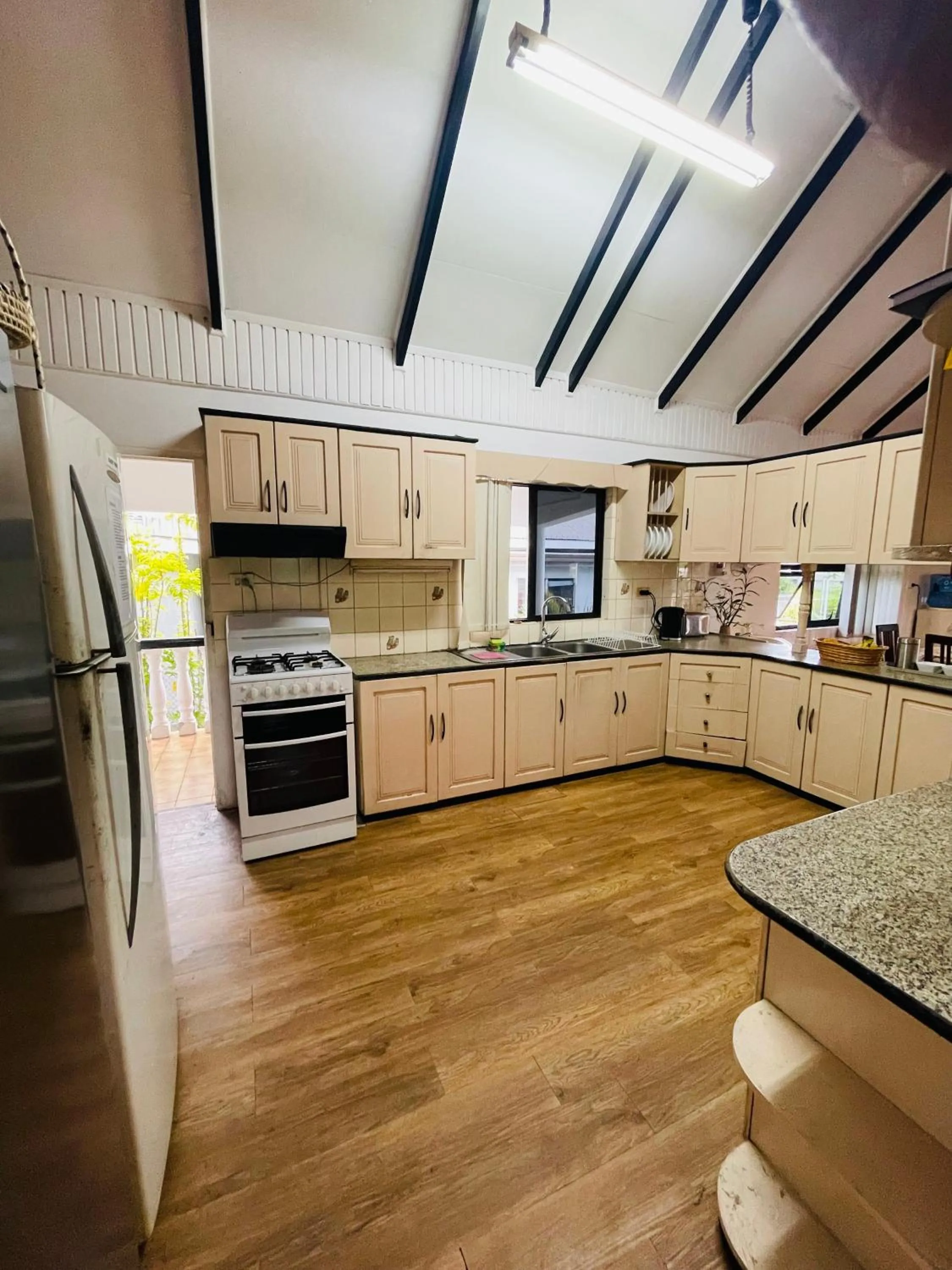 Kitchen or kitchenette in Island Accommodation Suva Premier Hospitality