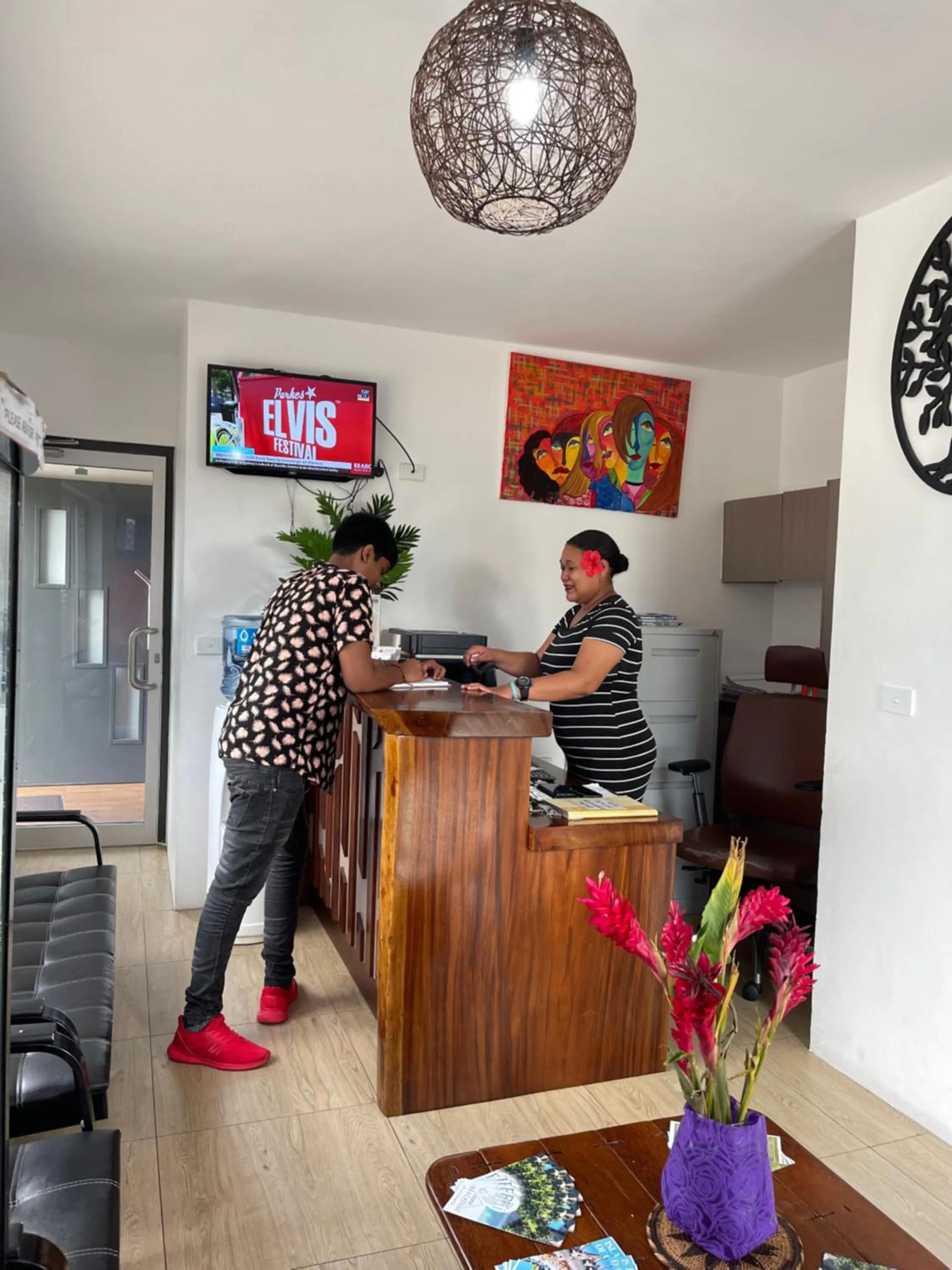 Lobby or reception in Island Accommodation Suva Premier Hospitality
