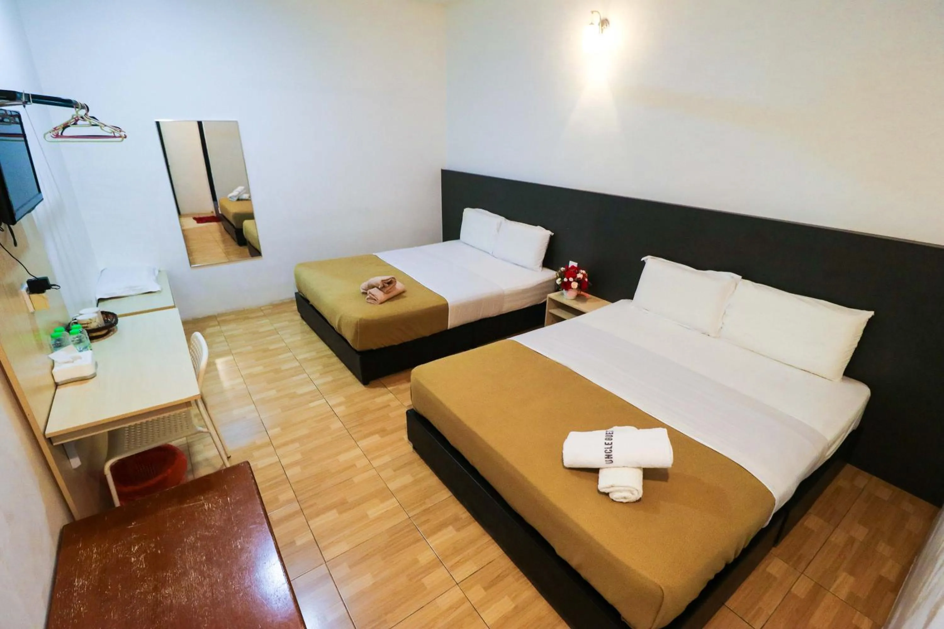 Bed in Uncle Guesthouse Kuala Terengganu