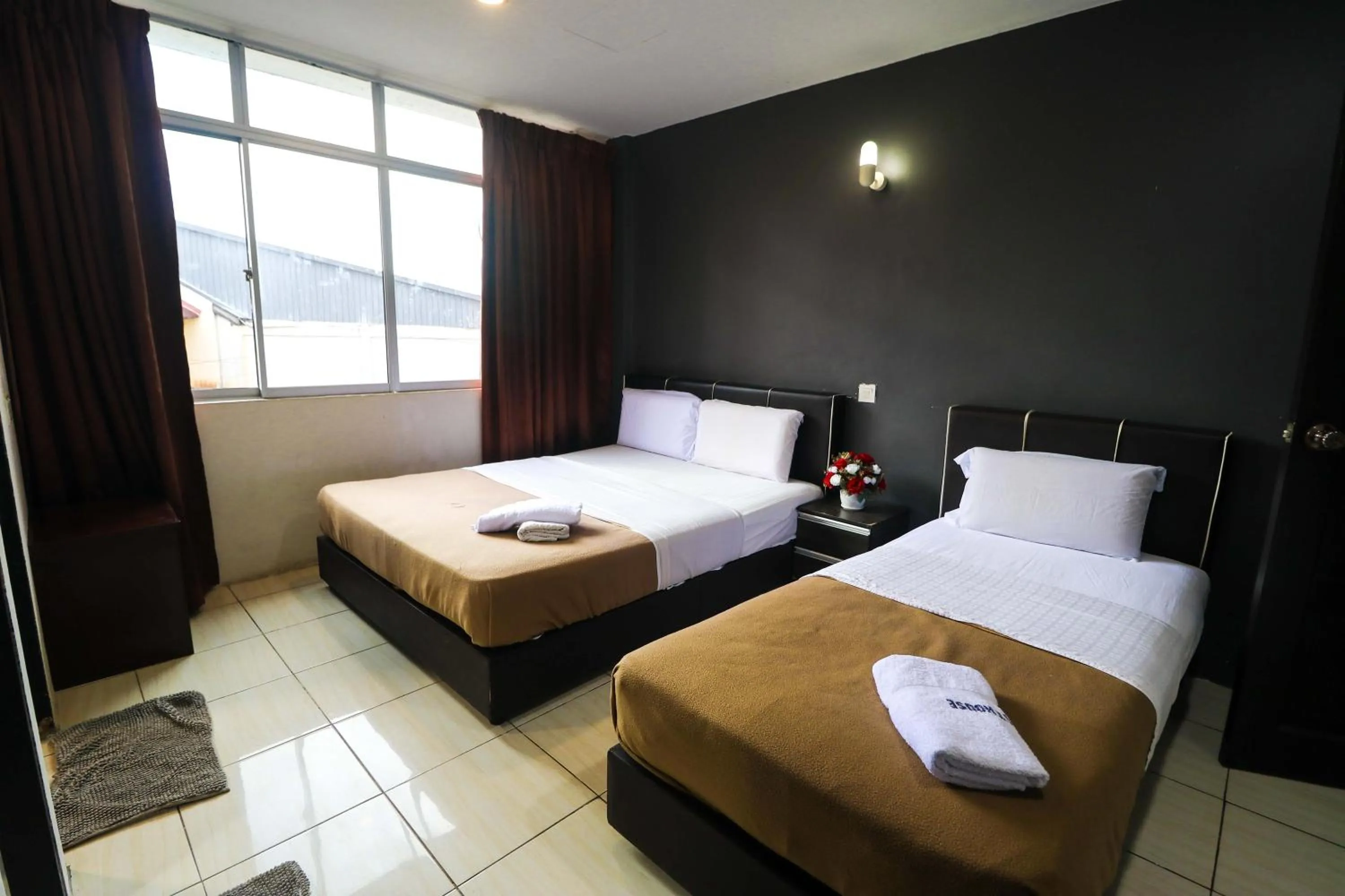 Bed in Uncle Guesthouse Kuala Terengganu