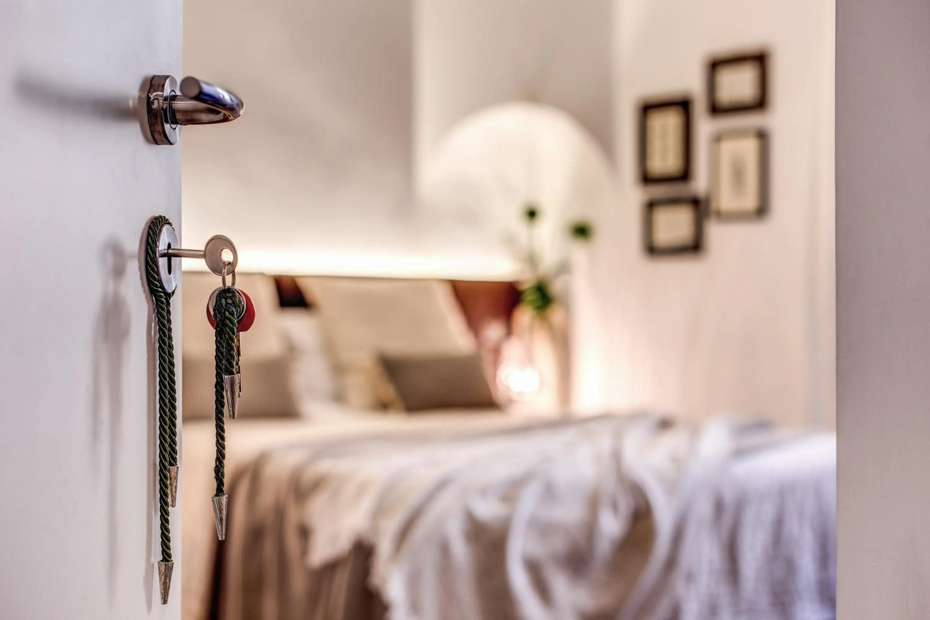 Decorative detail, Bed in Approdo Ripetta