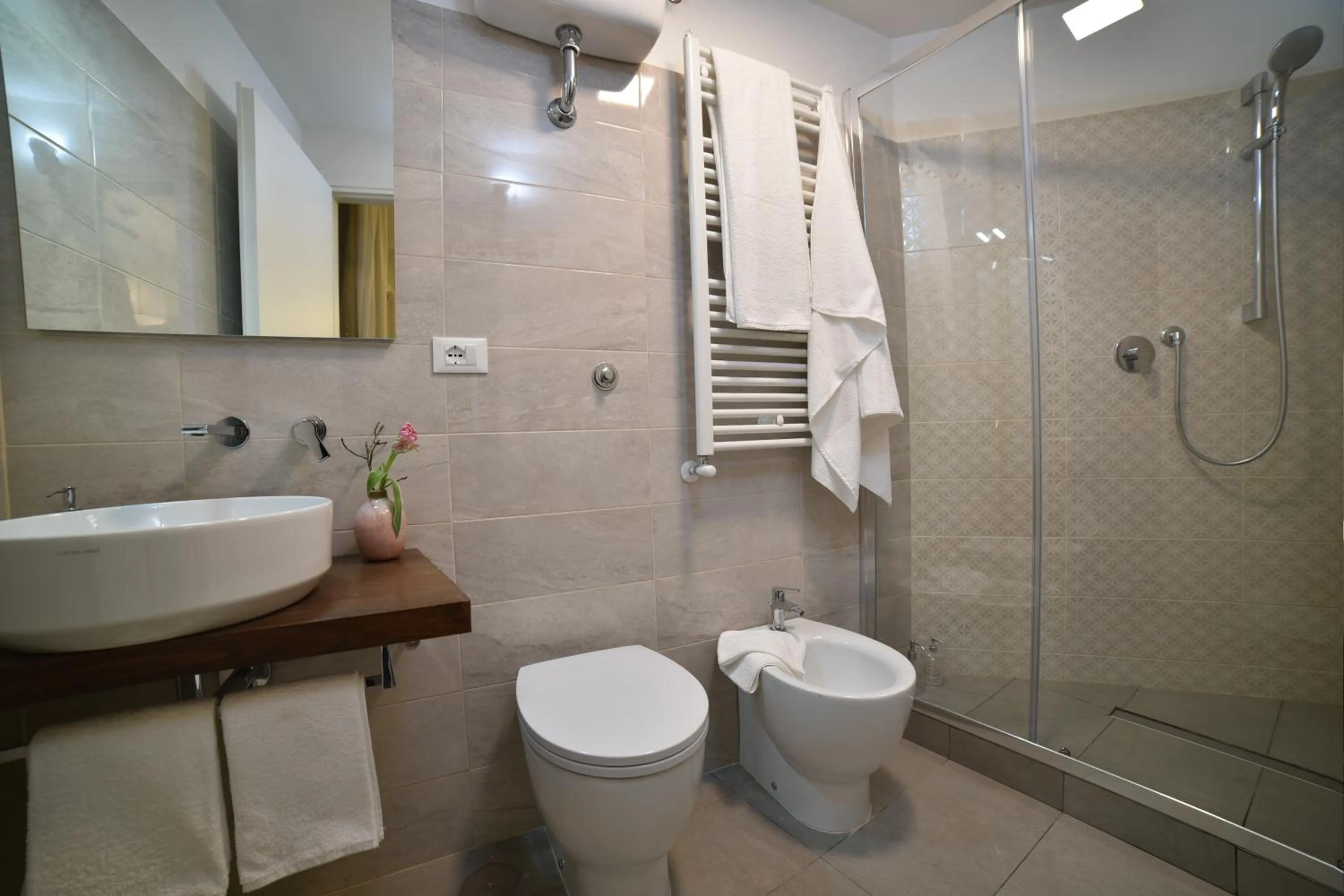 Bathroom in Approdo Ripetta