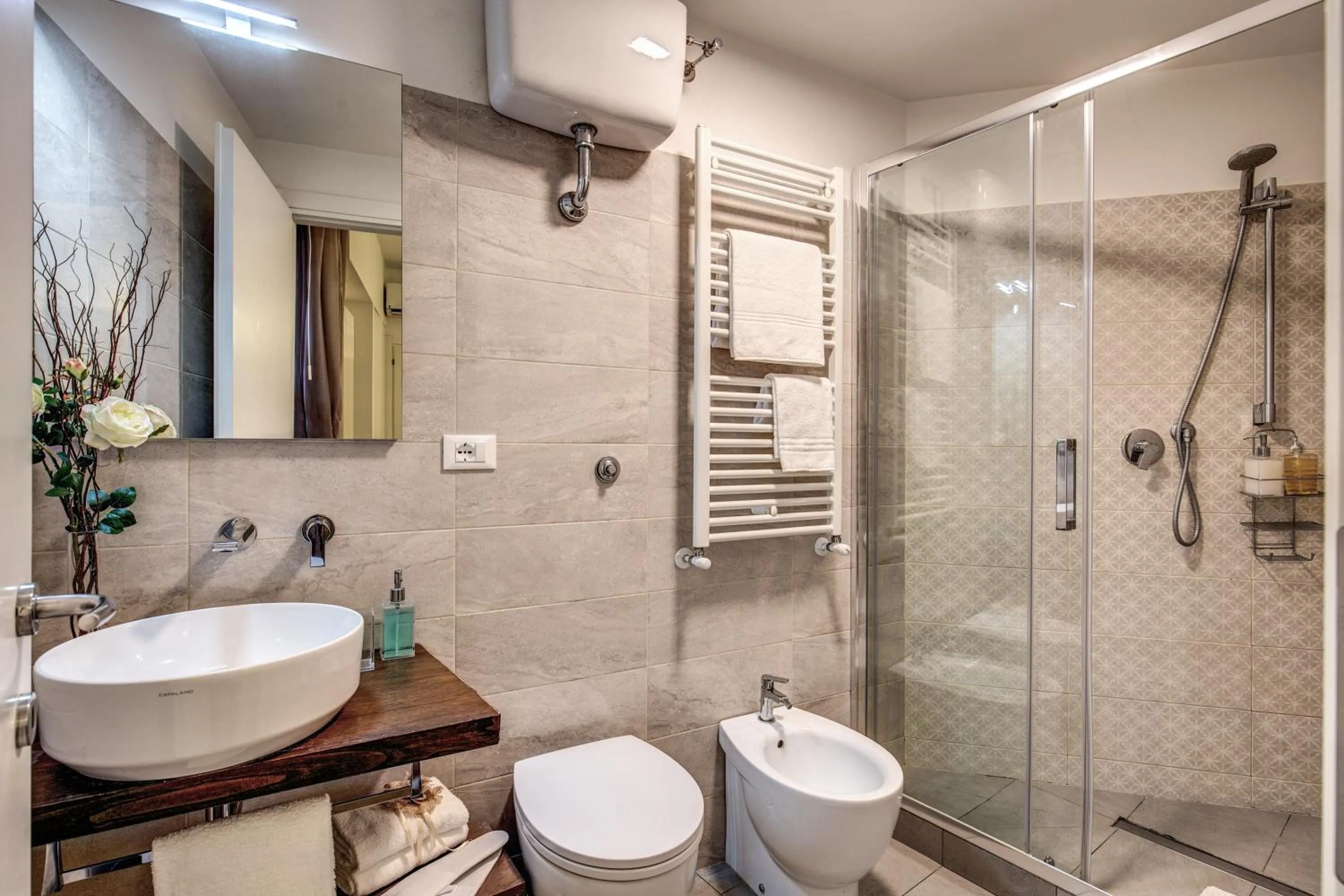 Bathroom in Approdo Ripetta