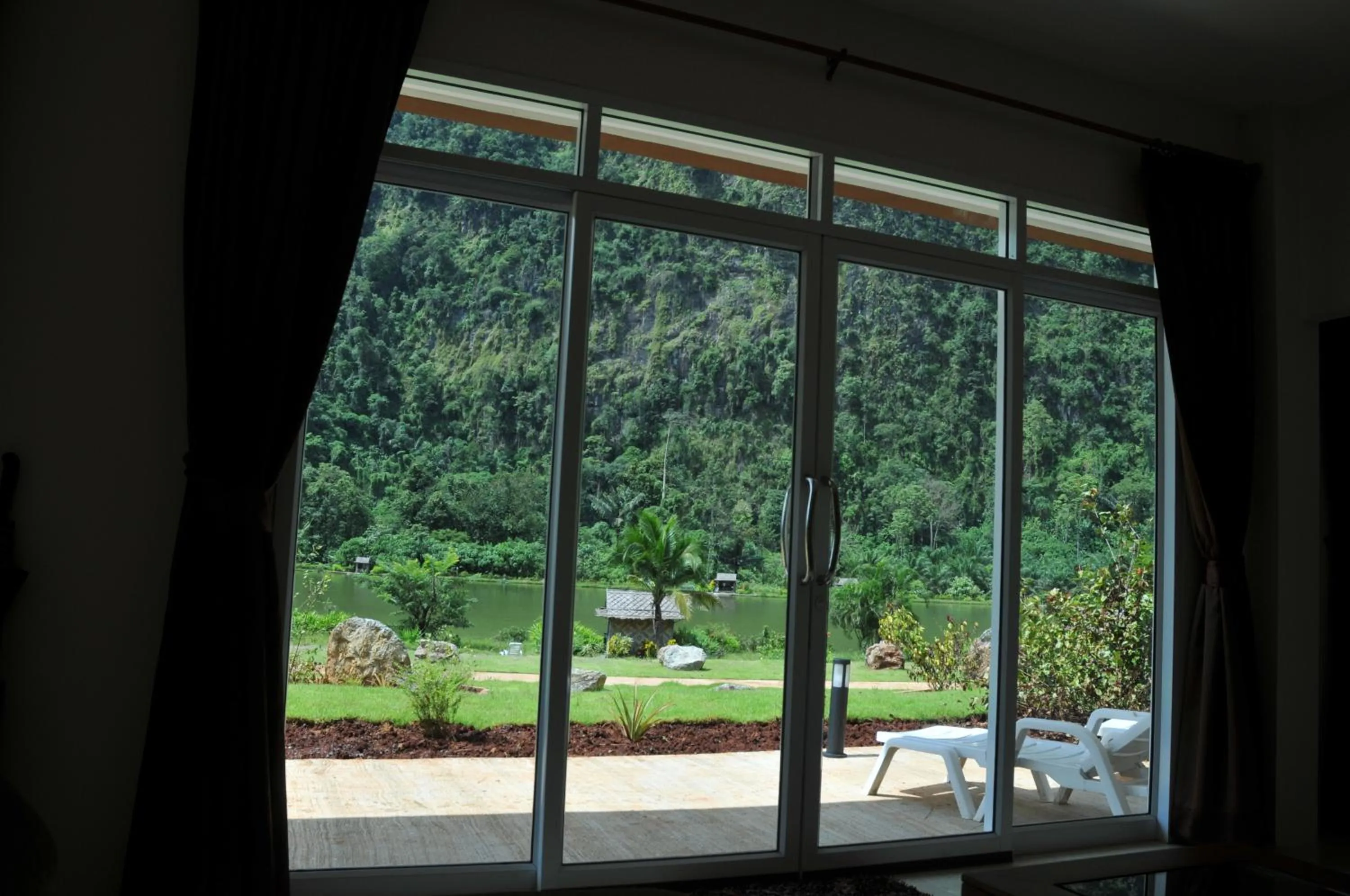 Garden view in Exotic Fishing Thailand