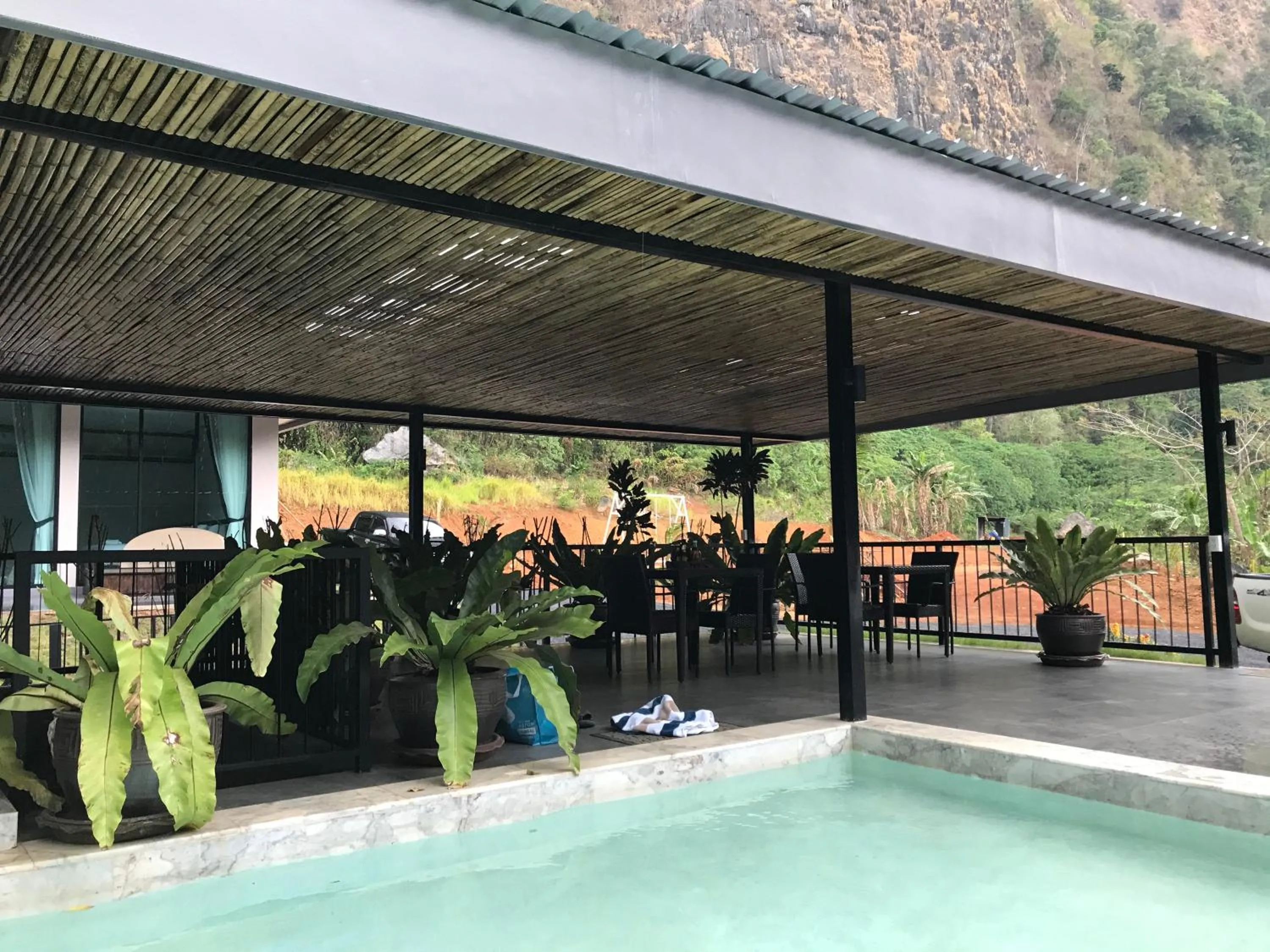 Swimming pool in Exotic Fishing Thailand