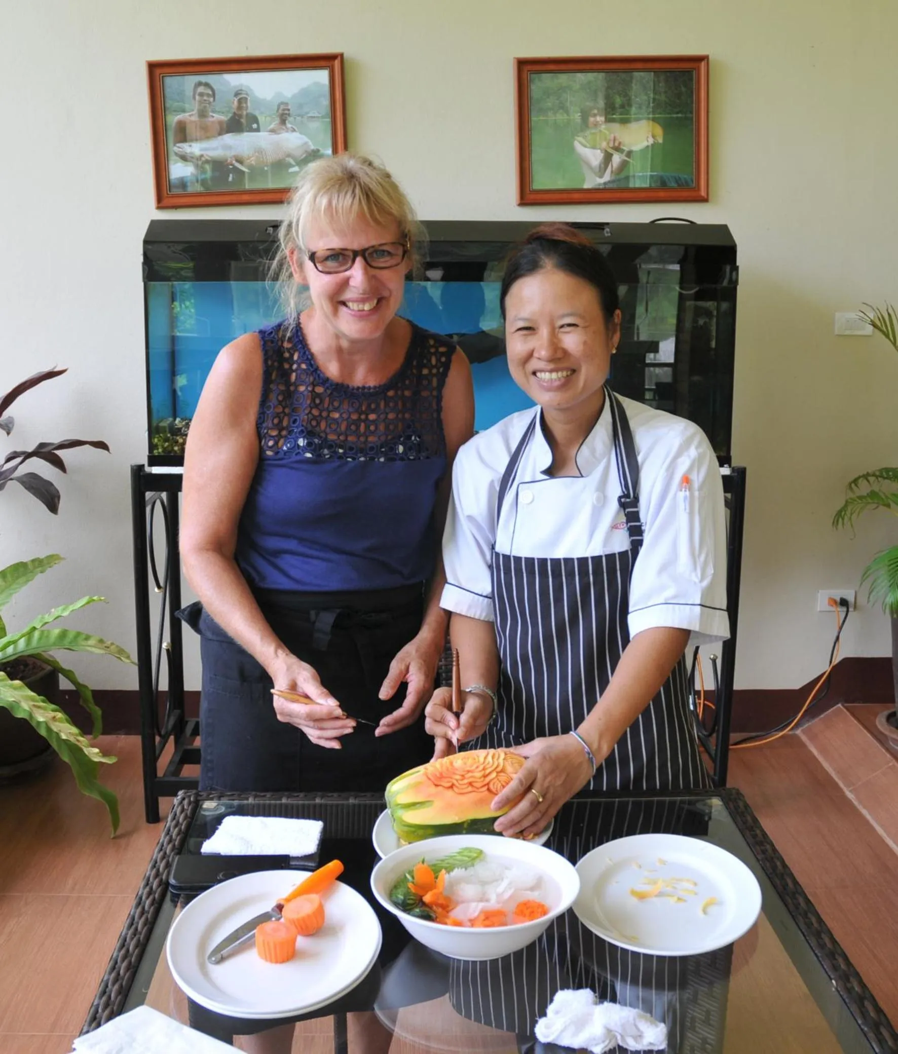 Staff in Exotic Fishing Thailand