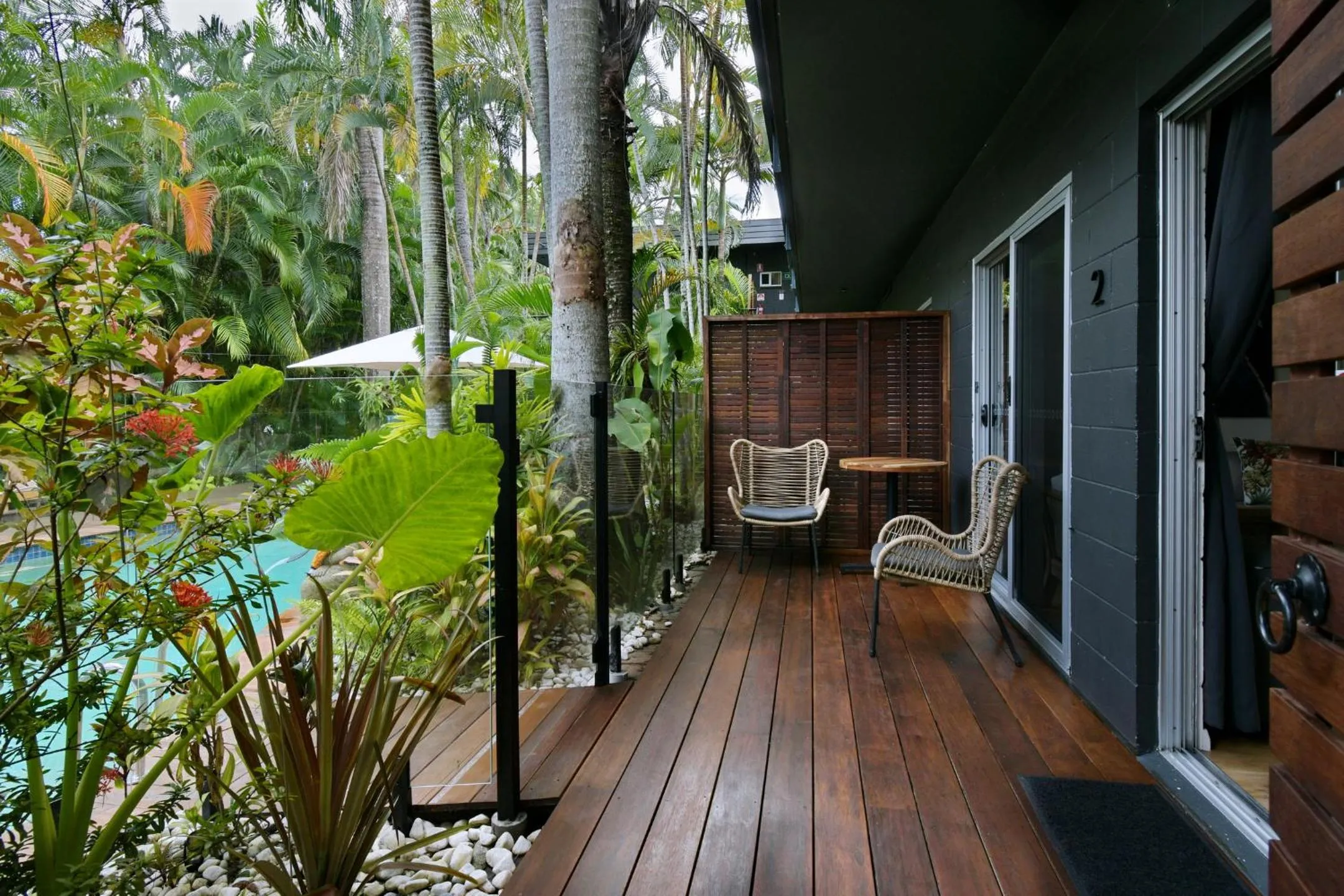 Patio in The Palms At Palm Cove
