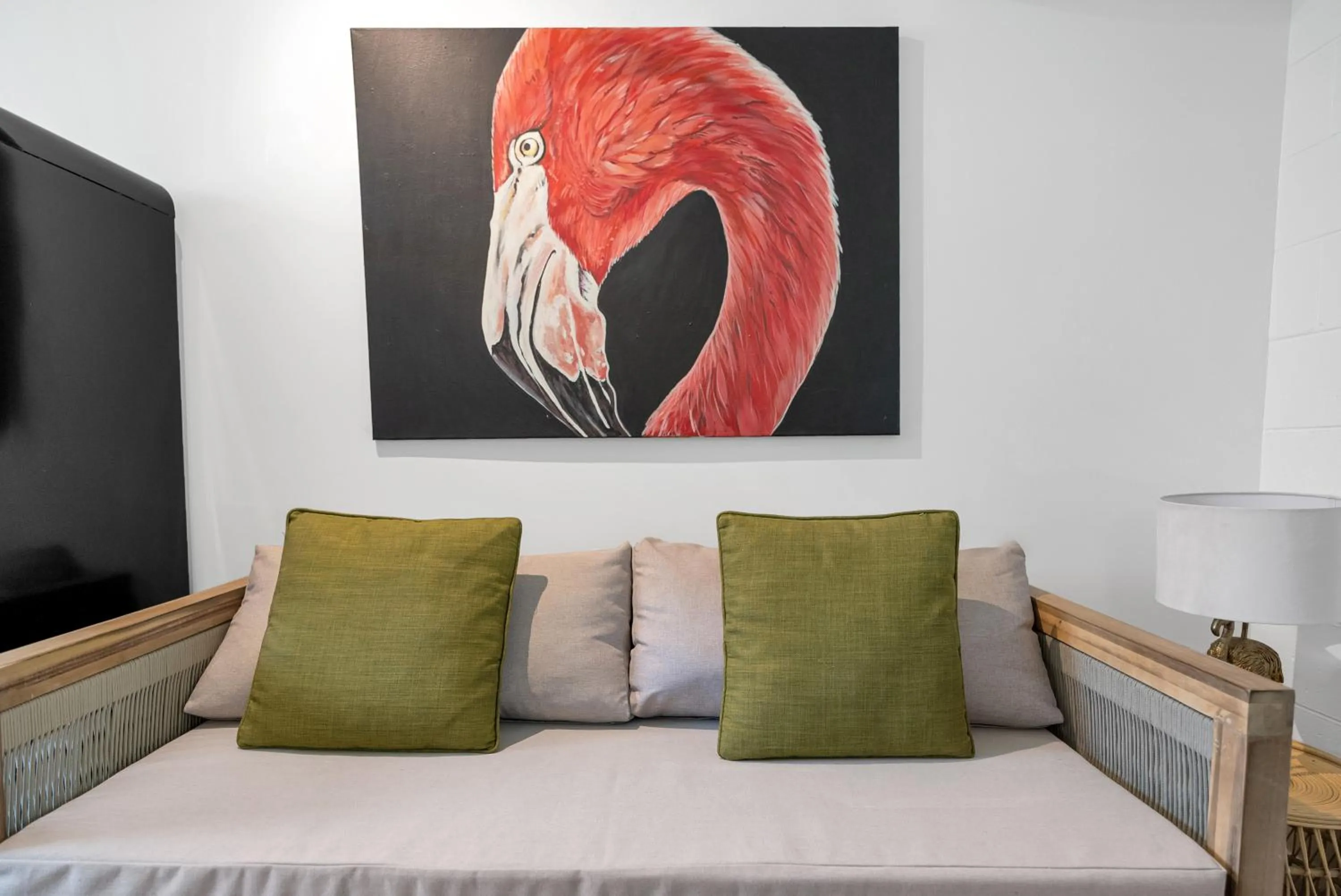 Seating area, Bed in The Palms At Palm Cove