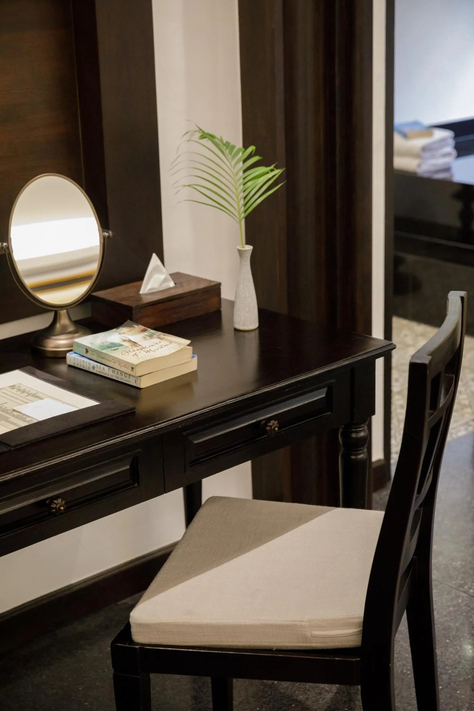 Decorative detail, Bed in Thai Akara - Lanna Boutique Hotel