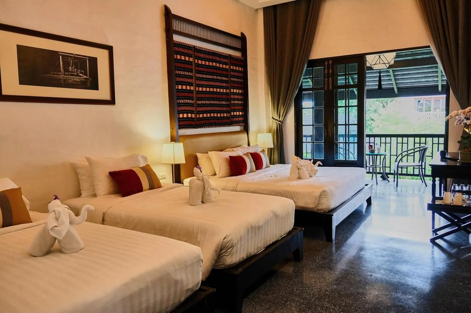 Bedroom, Bed in Thai Akara - Lanna Boutique Hotel