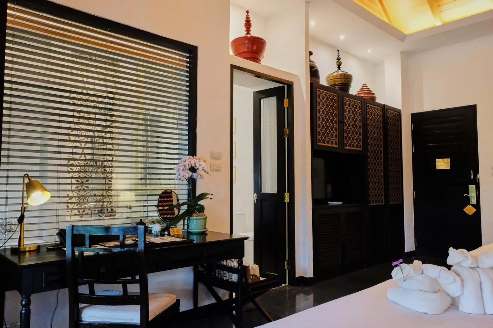 Bed in Thai Akara - Lanna Boutique Hotel