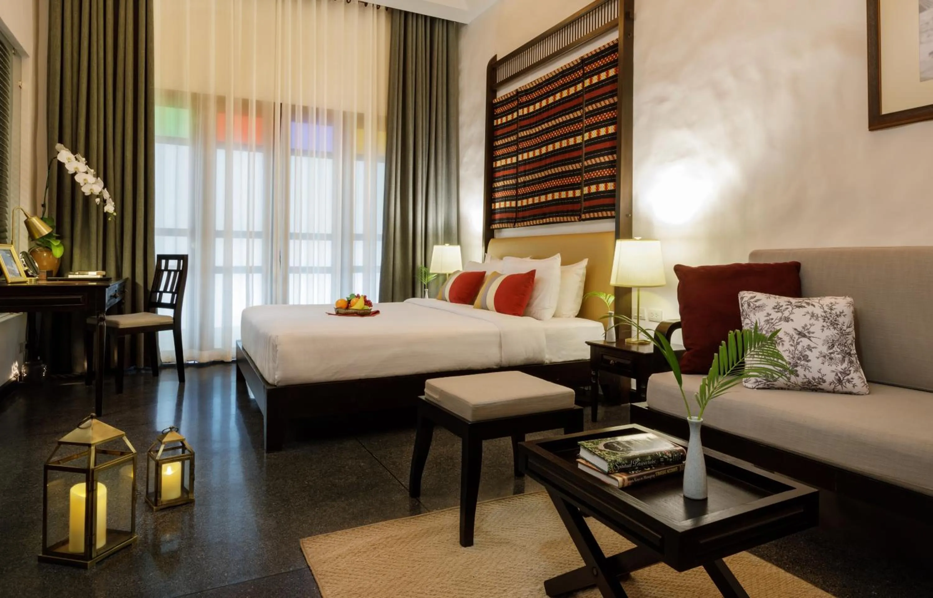 Bed in Thai Akara - Lanna Boutique Hotel