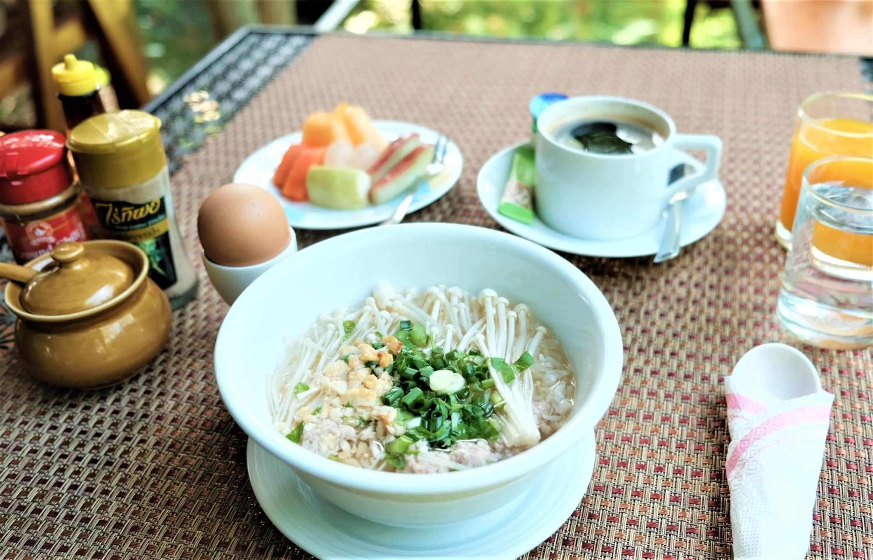 Breakfast in Moosiyard Hometel Khaoyai