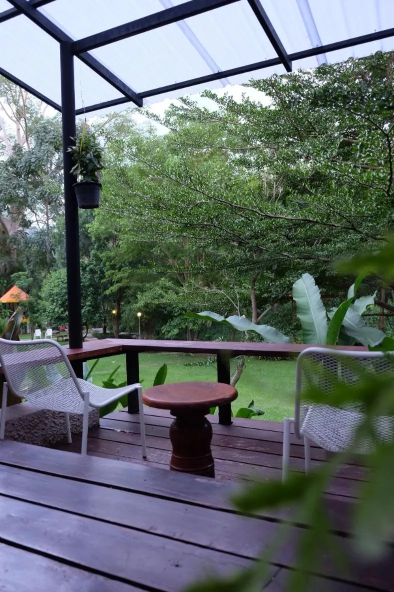 Balcony/Terrace in Moosiyard Hometel Khaoyai