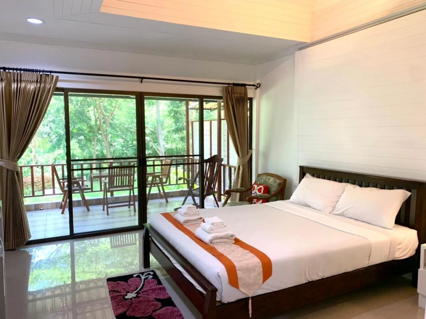 Bed in Moosiyard Hometel Khaoyai