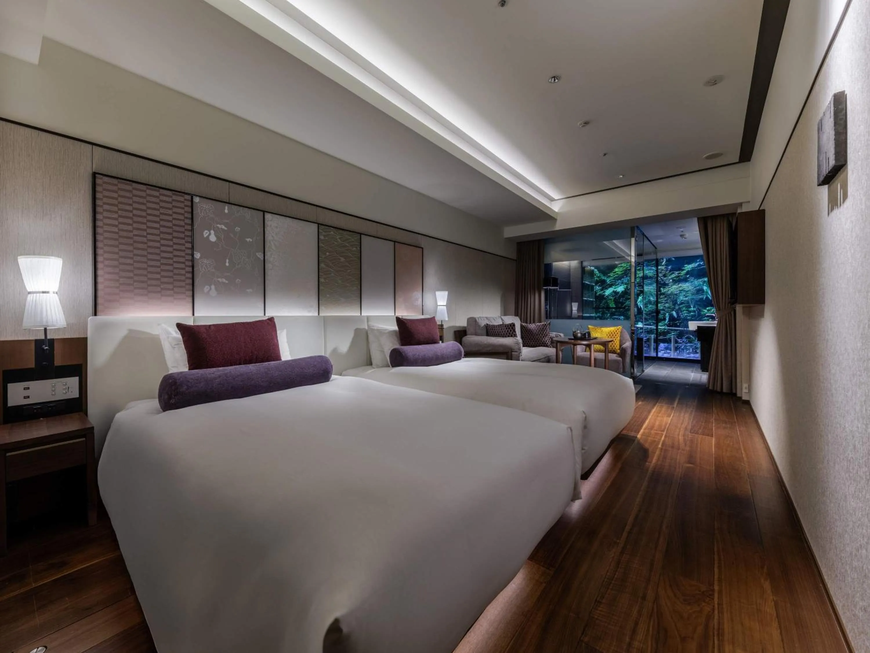 Bed in Solaria Nishitetsu Hotel Kyoto Premier