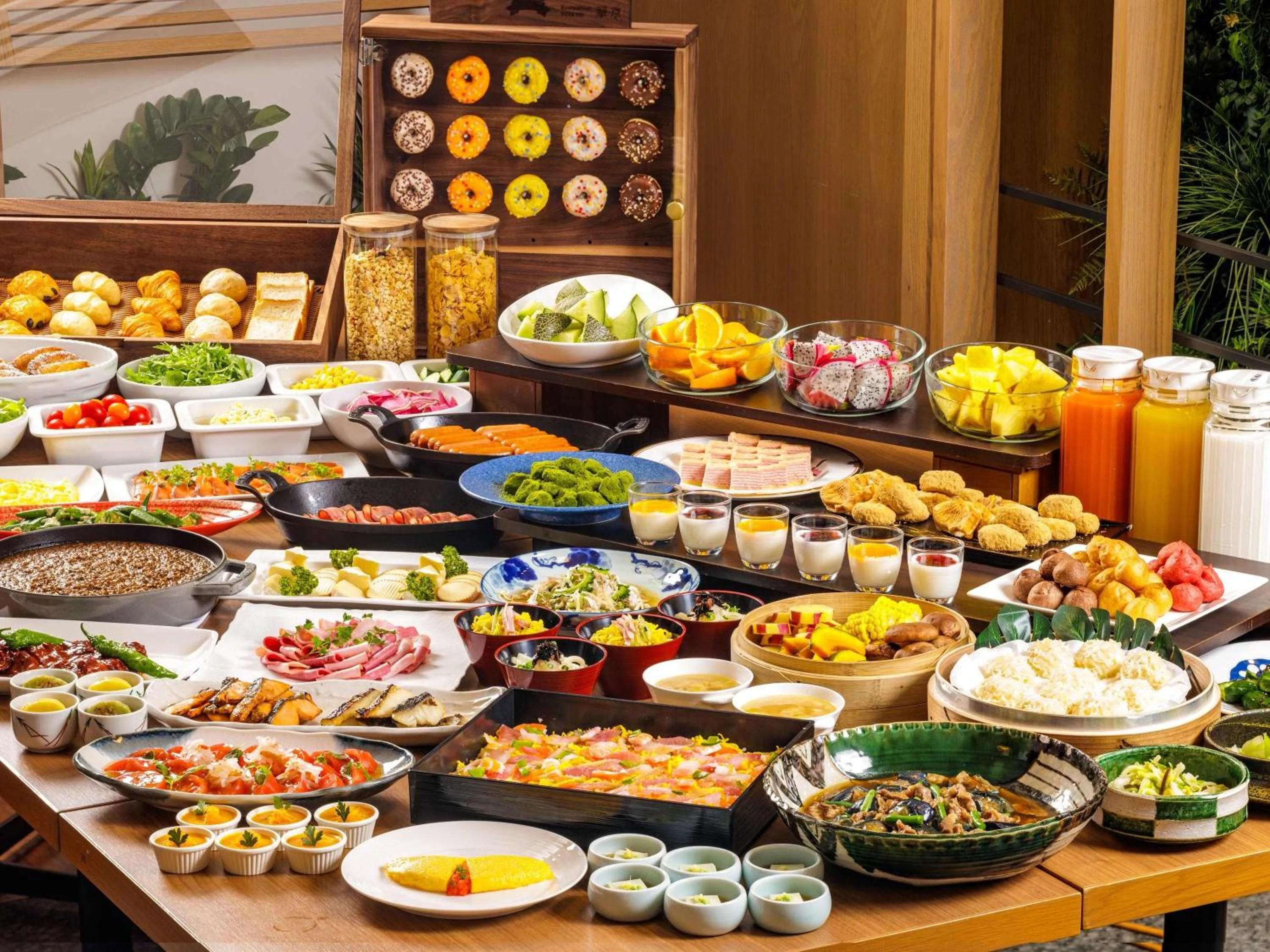 Breakfast in Solaria Nishitetsu Hotel Kyoto Premier