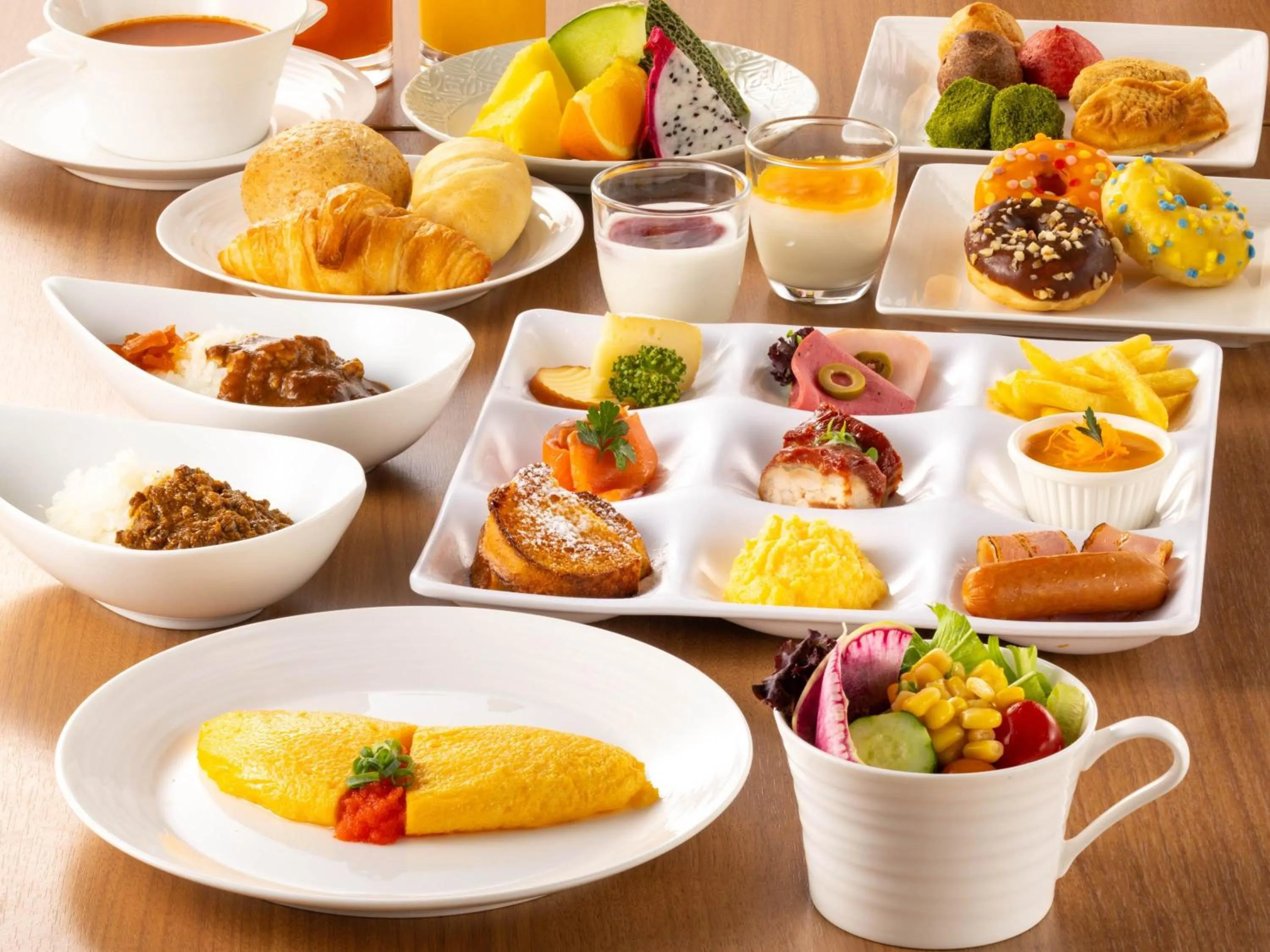 Breakfast in Solaria Nishitetsu Hotel Kyoto Premier