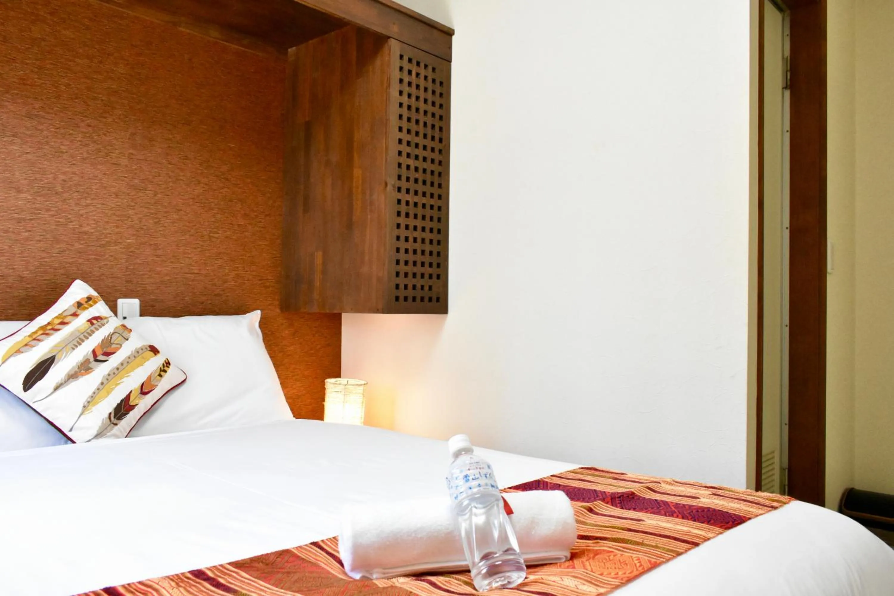 Bed in Mojo Lodge Hakuba