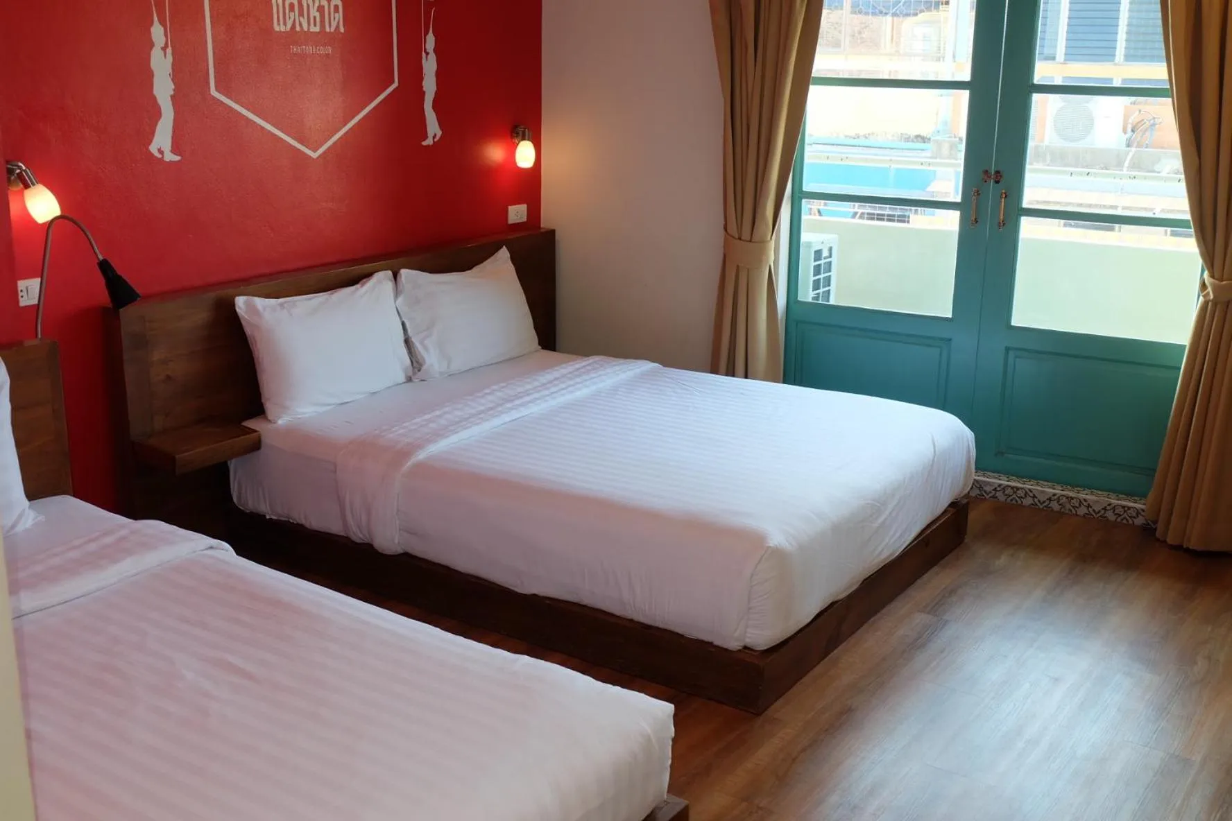 Bed in Siri Poshtel Bangkok