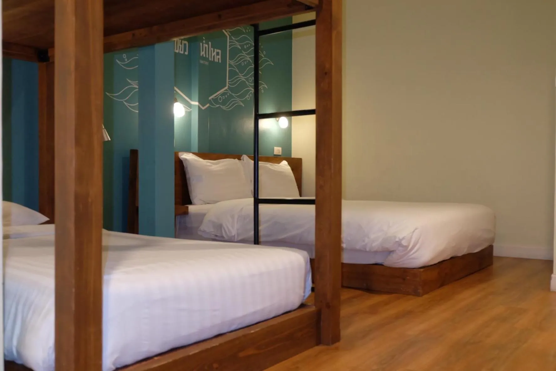 Bed in Siri Poshtel Bangkok