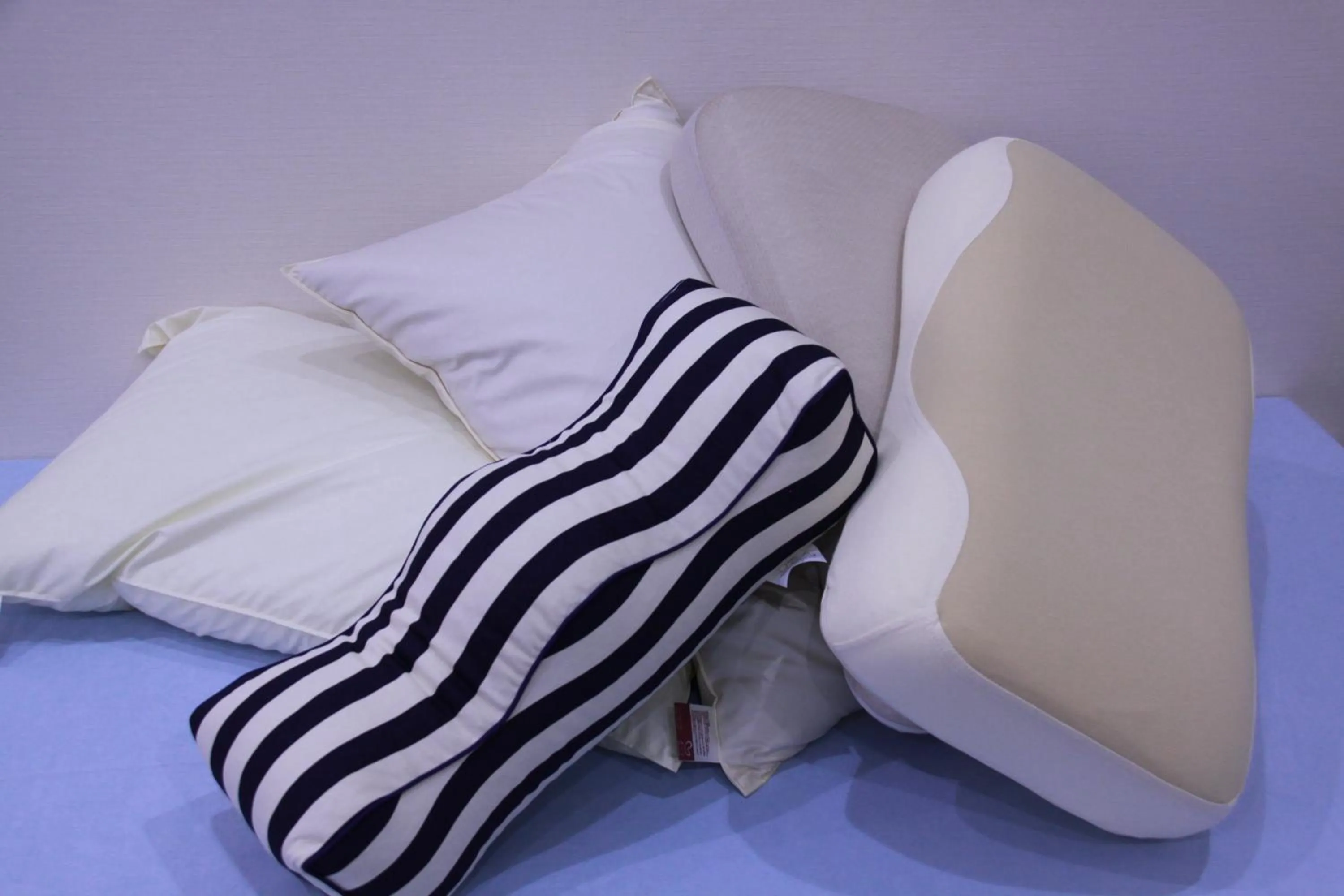 Decorative detail, Bed in Takamatsu Century Hotel