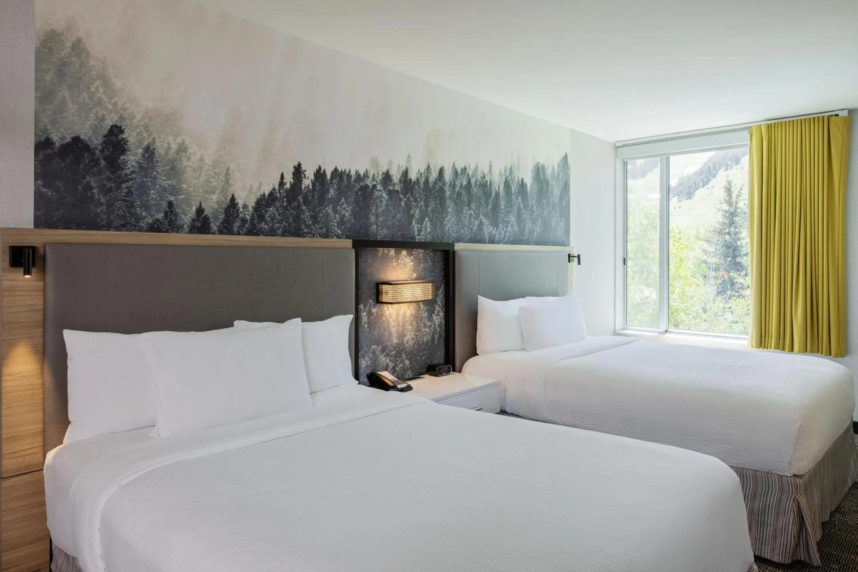 Bedroom, Bed in SpringHill Suites by Marriott Jackson Hole