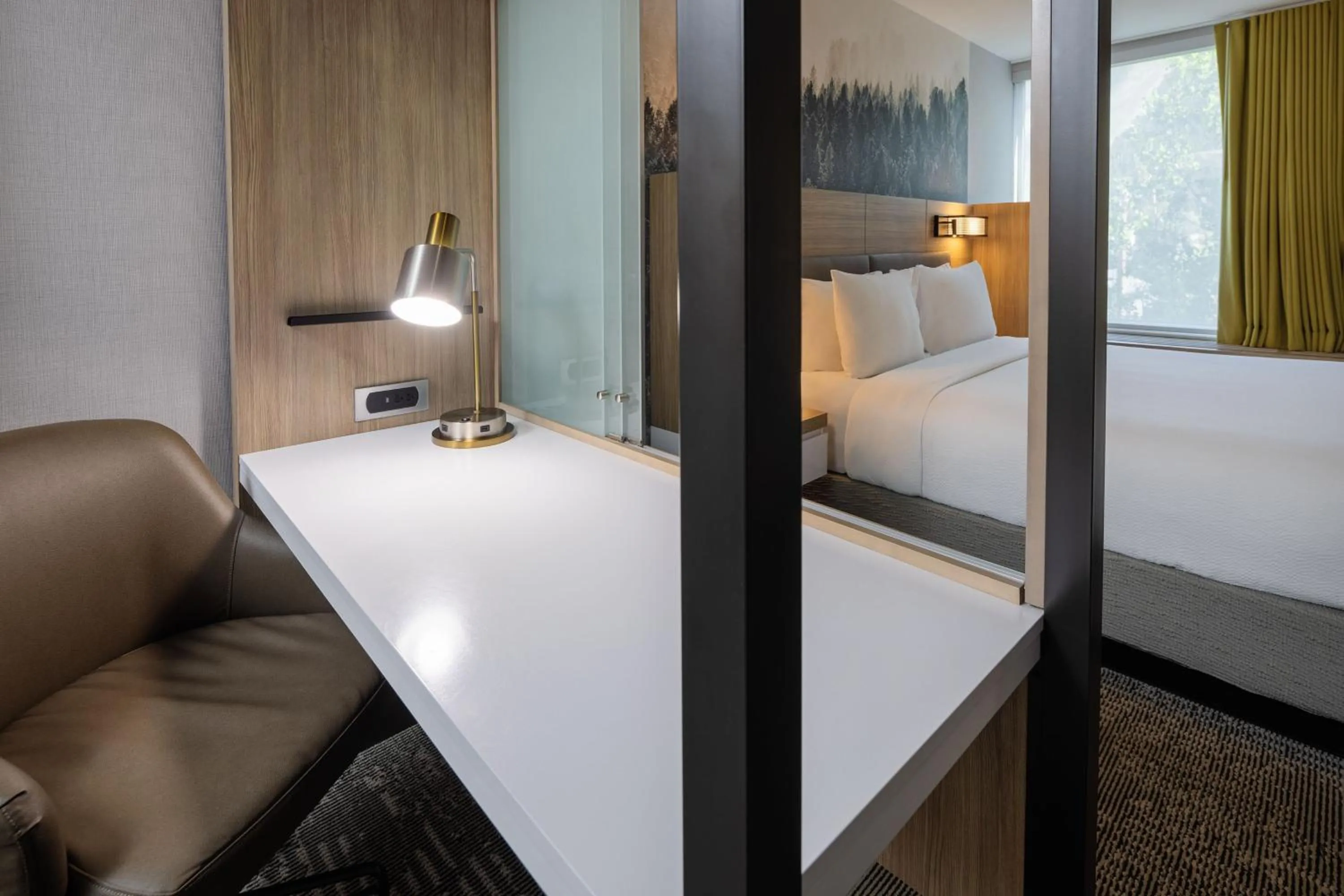 Bedroom, Bed in SpringHill Suites by Marriott Jackson Hole