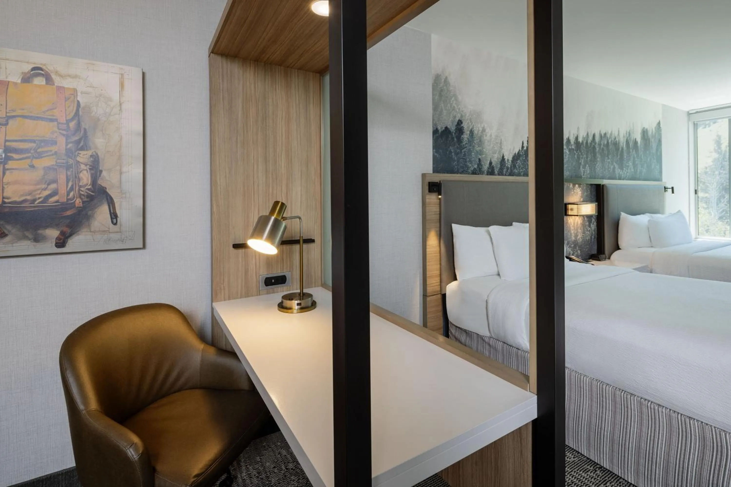 Bedroom, Bed in SpringHill Suites by Marriott Jackson Hole