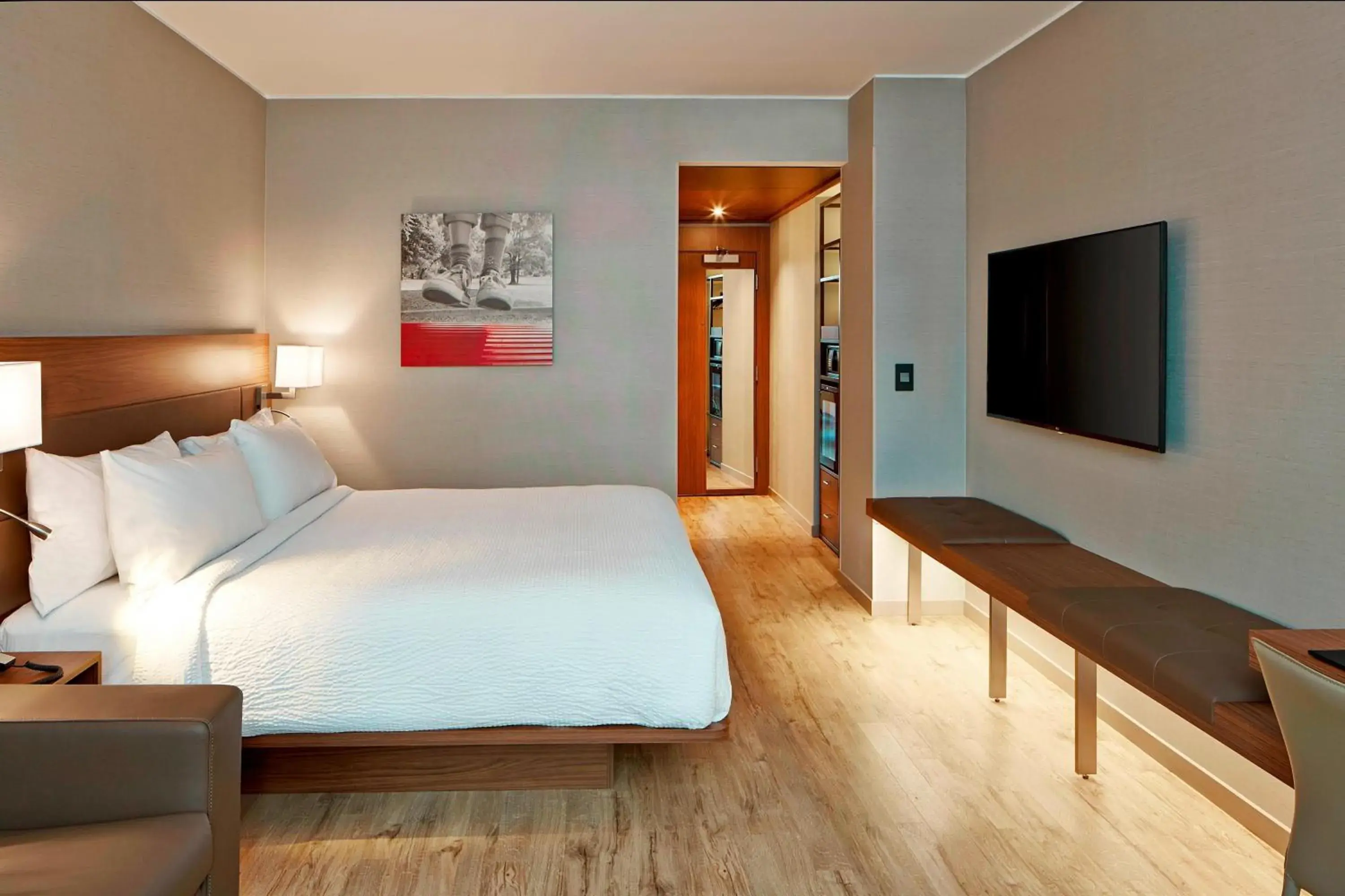 King Room with Sofa Bed in AC Hotel by Marriott Portland Downtown, OR King Room with Sofa Bed in AC Hotel by Marriott Portland Downtown, OR