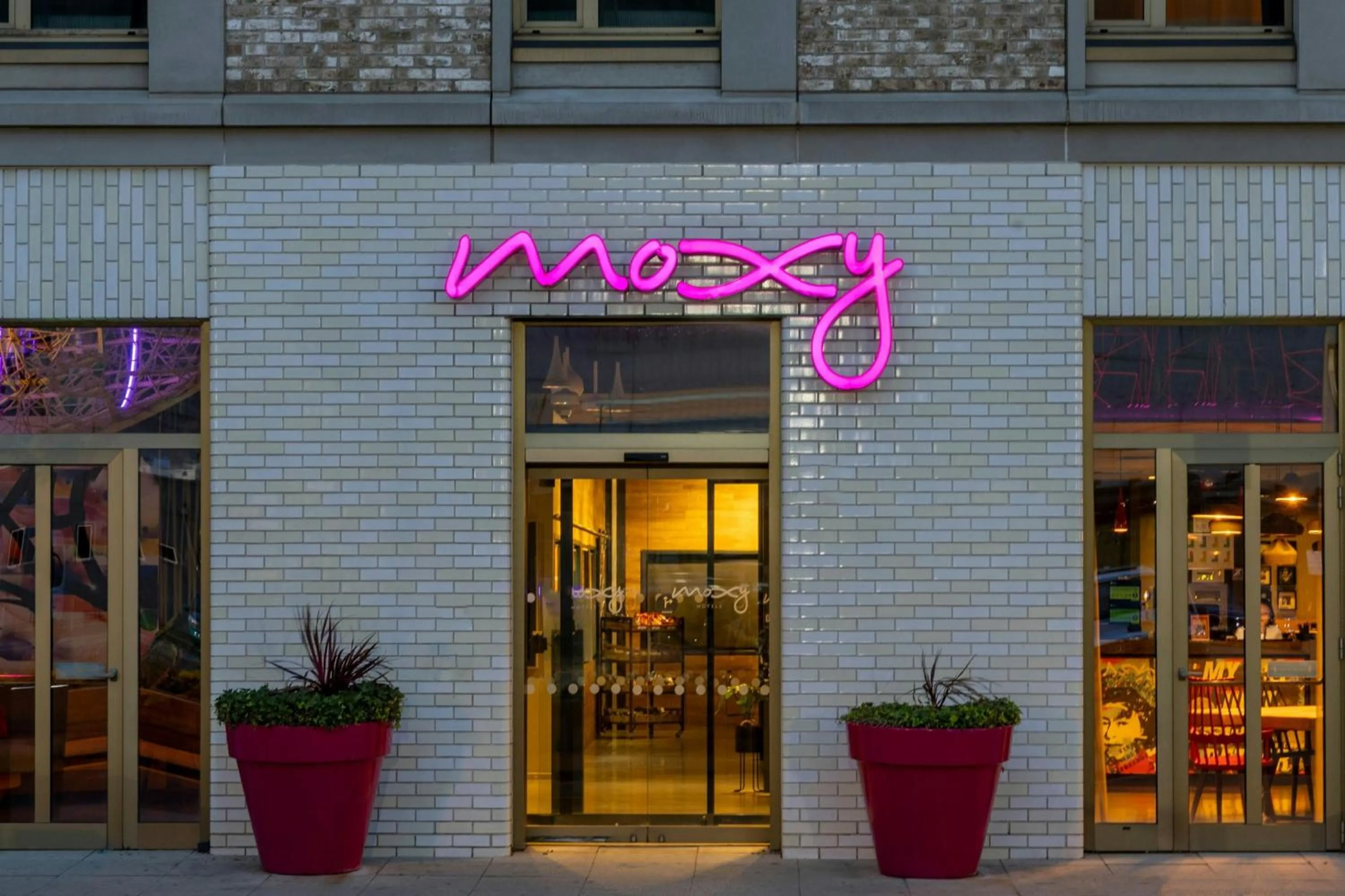 Property building in Moxy London Excel