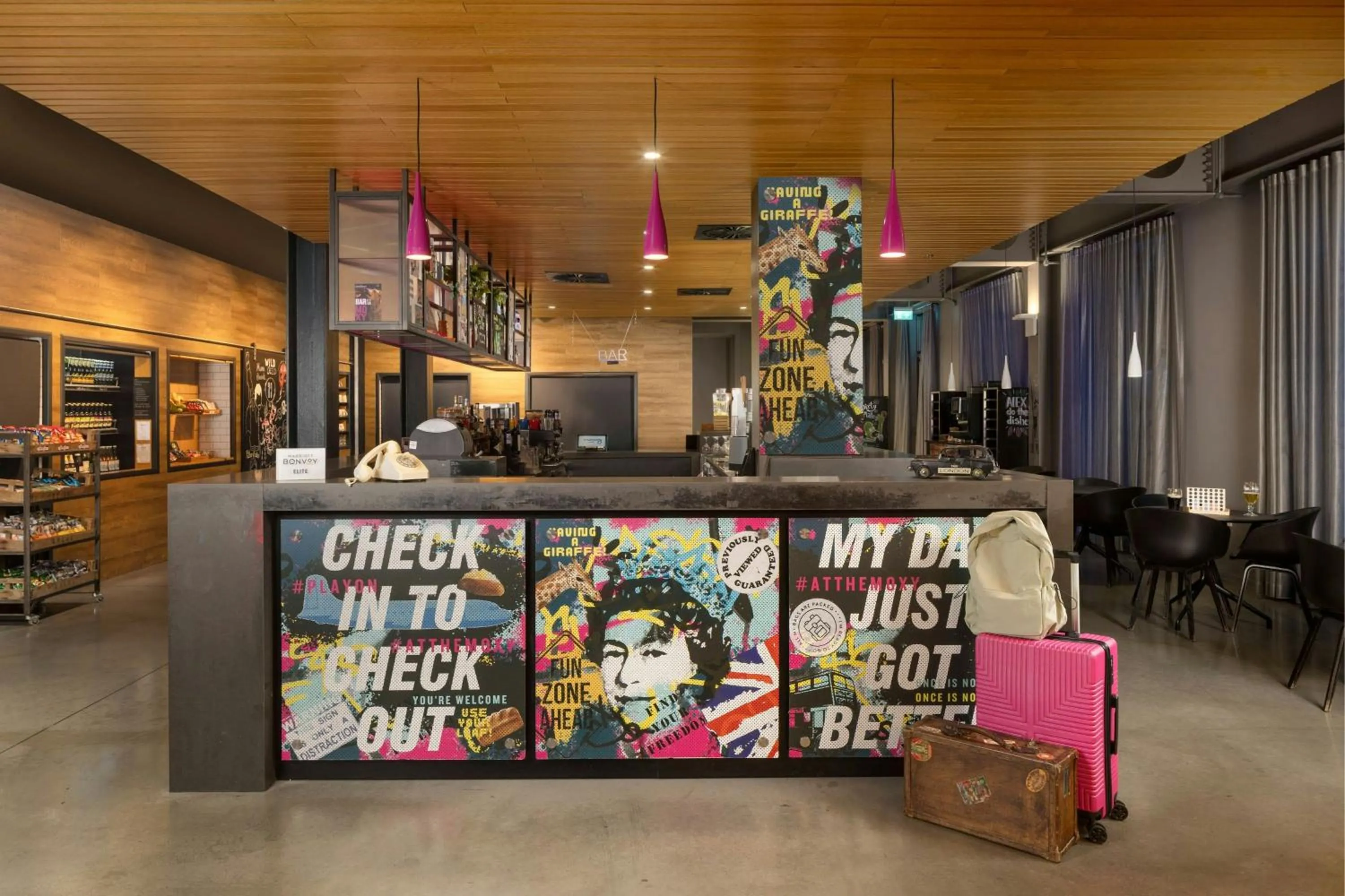 View (from property/room) in Moxy London Excel