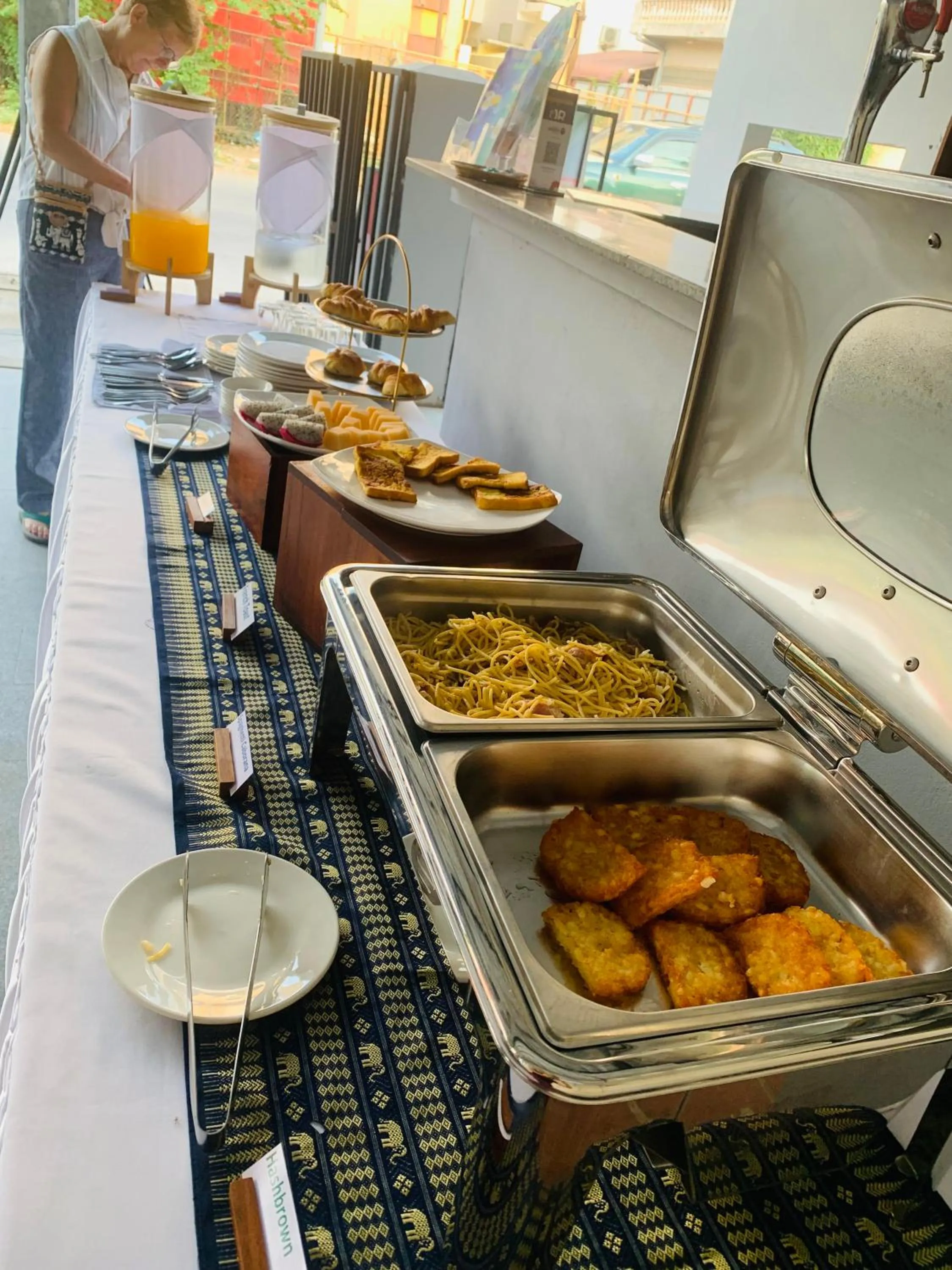 Buffet breakfast in The One by Nika