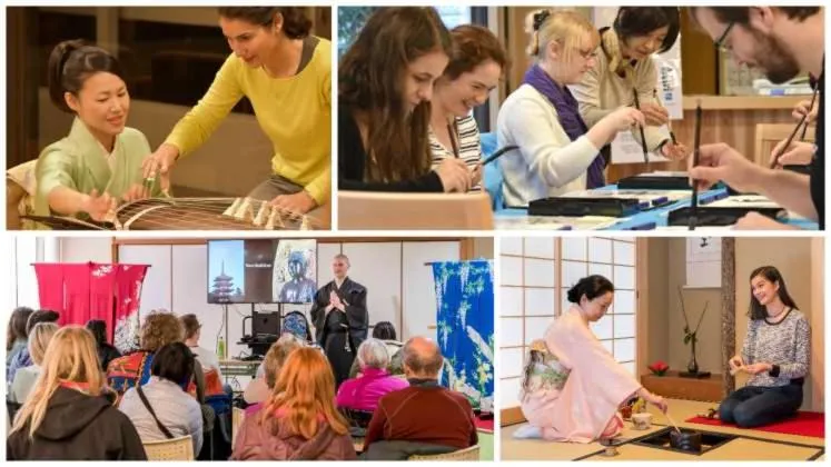 People in NARA Visitor Center and Inn