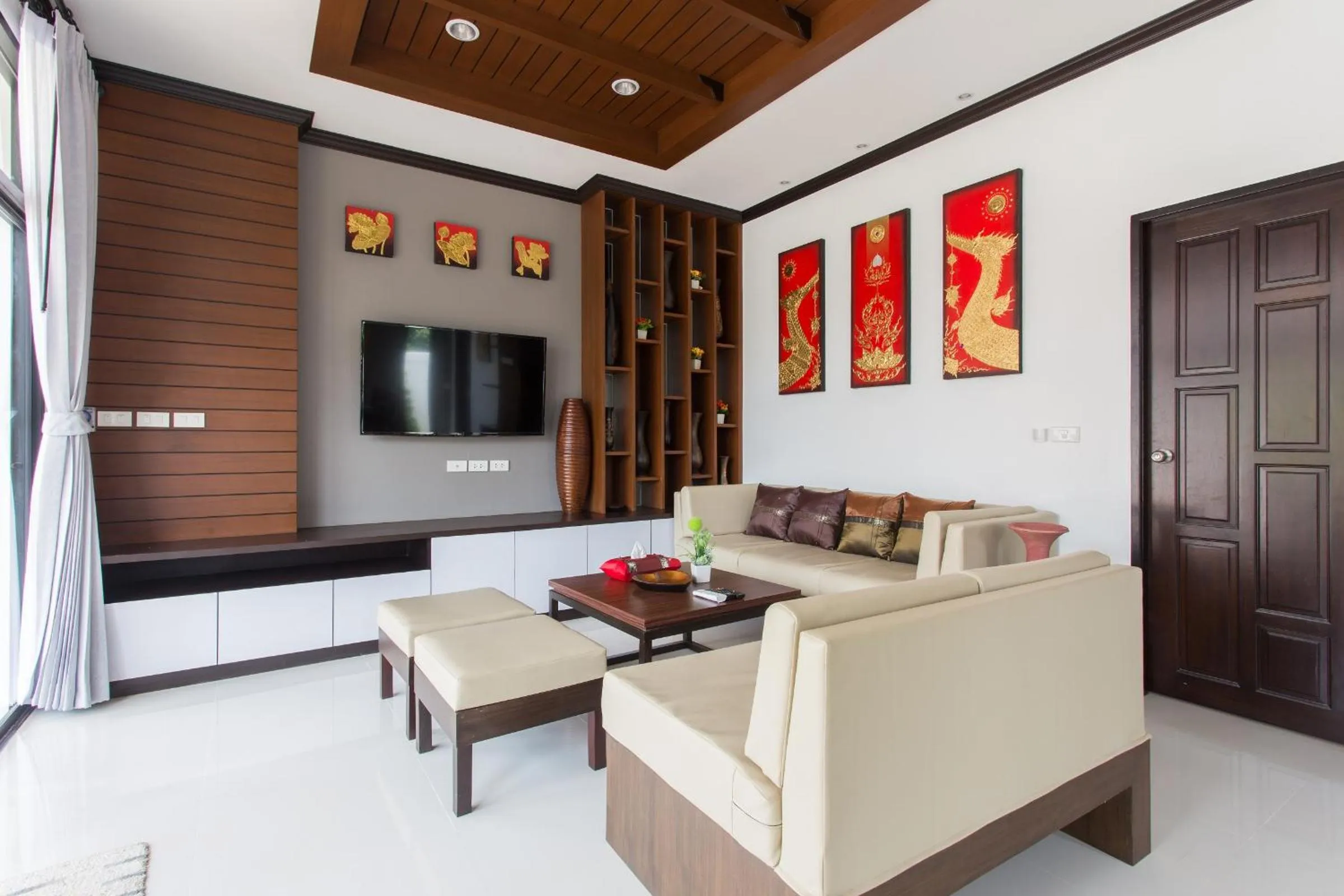 Living room in The Best Ao Nang Villas