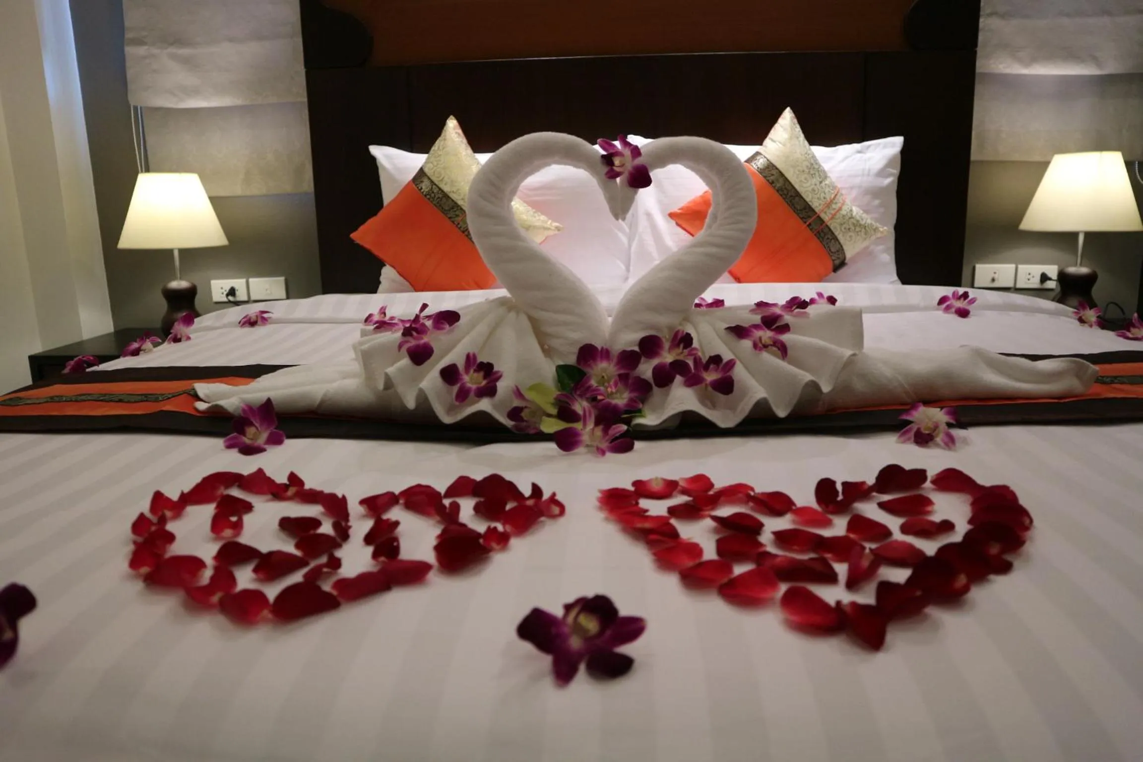 Decorative detail, Bed in The Best Ao Nang Villas