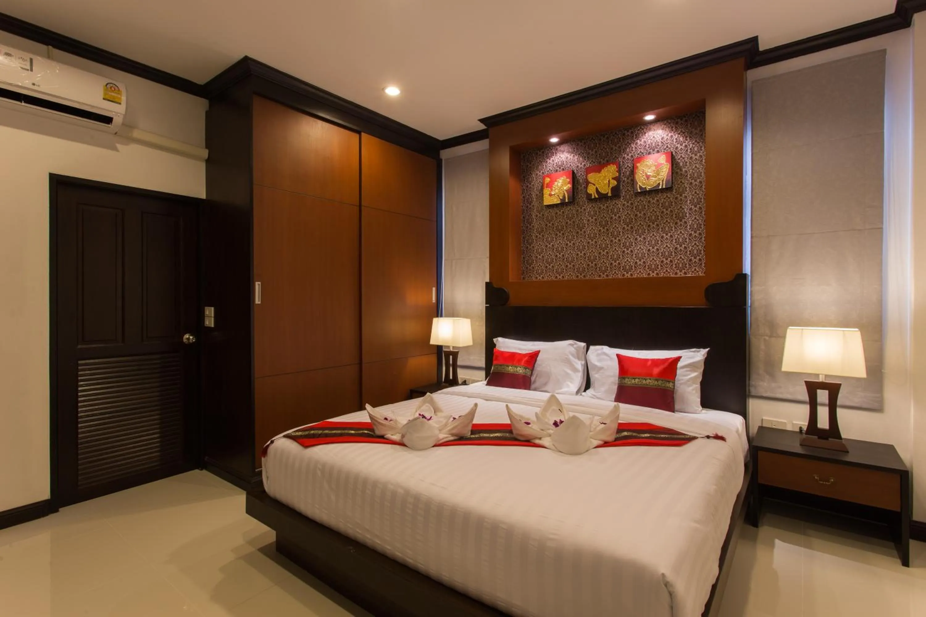 Bedroom, Bed in The Best Ao Nang Villas