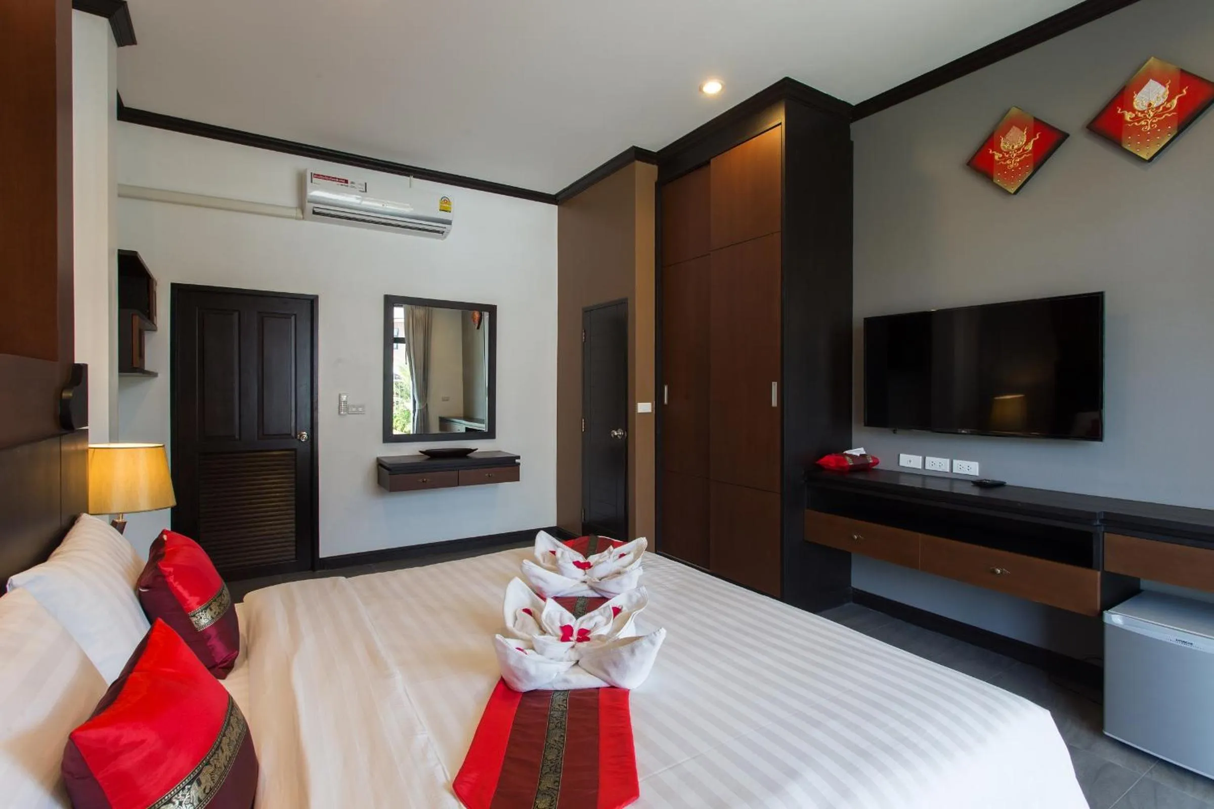 Bed in The Best Ao Nang Villas