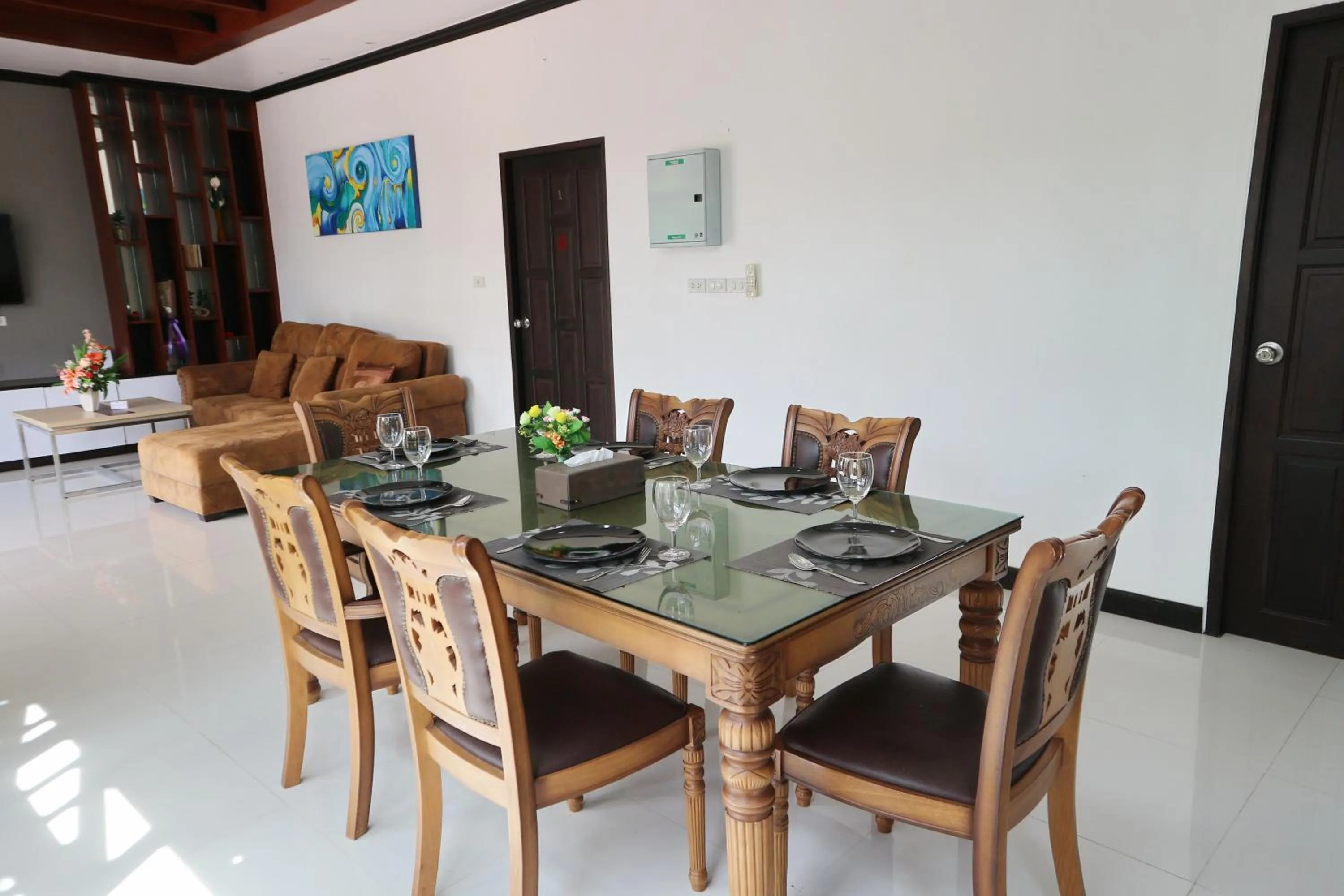 Living room in The Best Ao Nang Villas