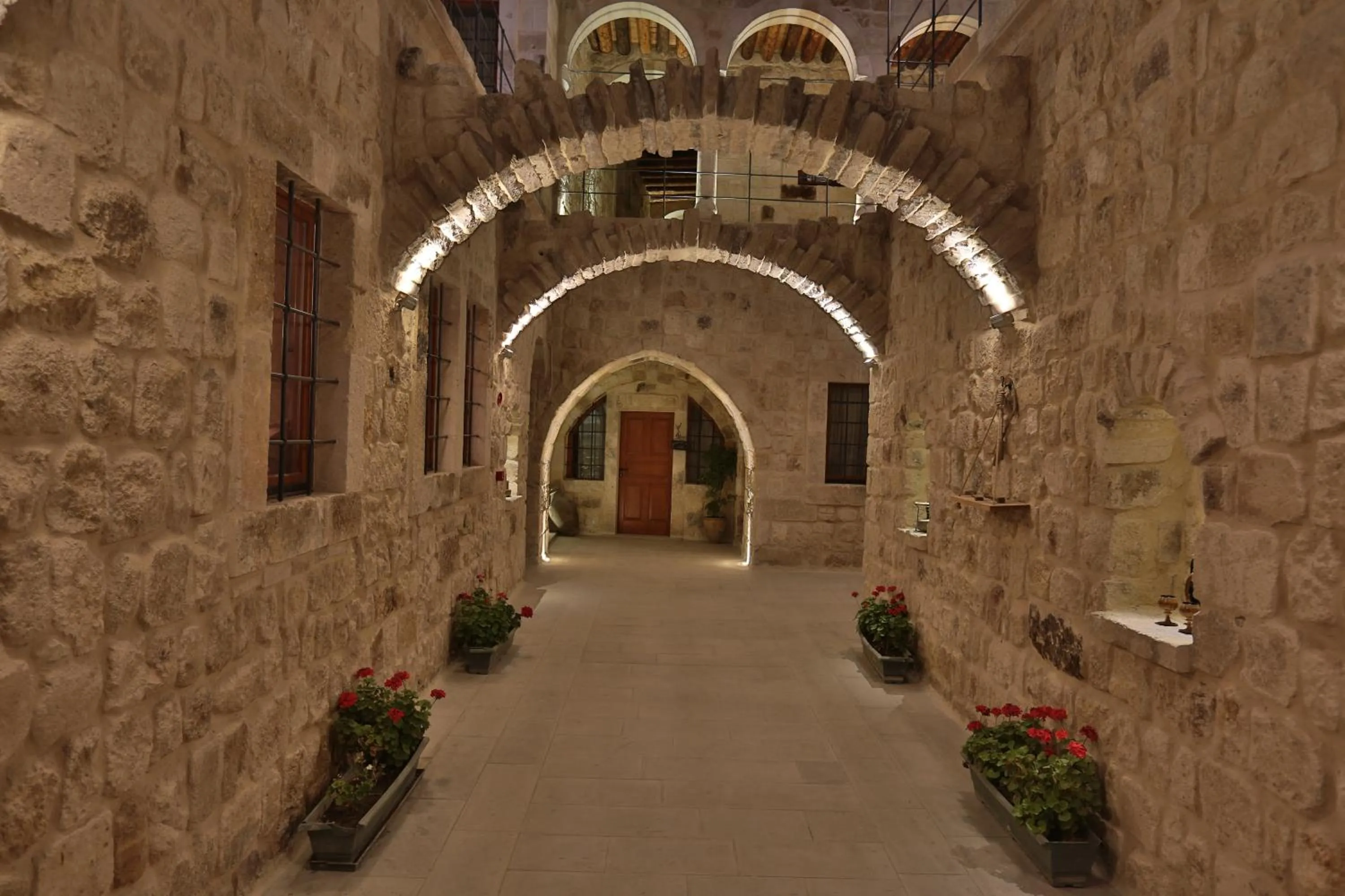 Facade/entrance in Acropolis Cave Suite