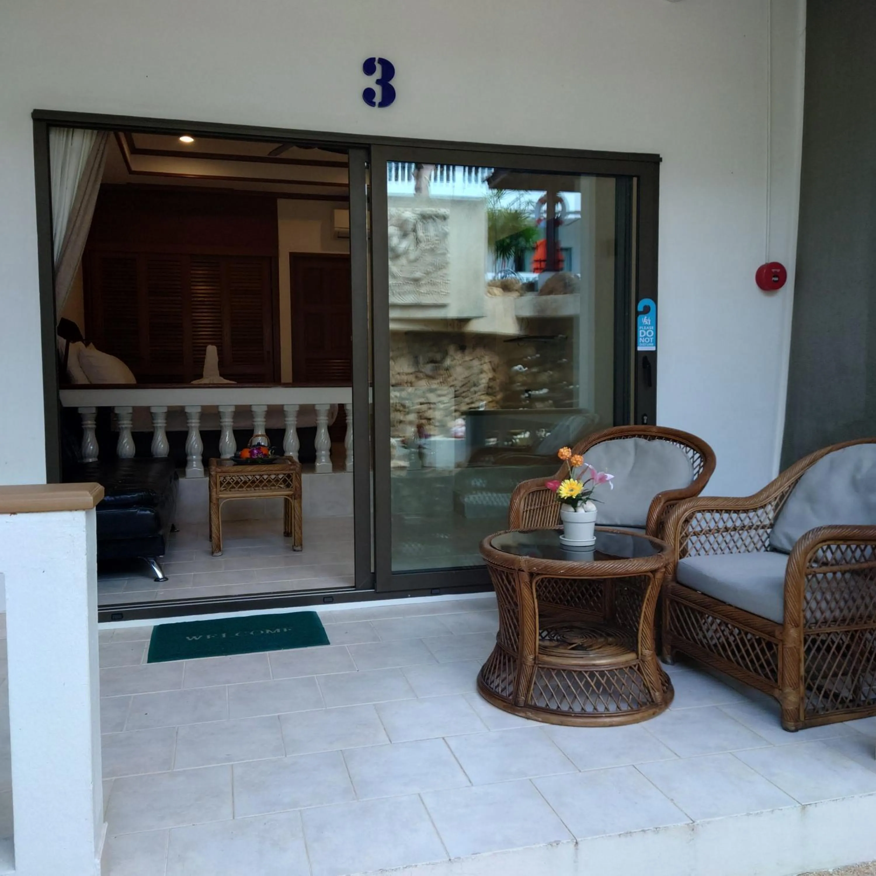 Balcony/Terrace in Samui Little Garden Resort