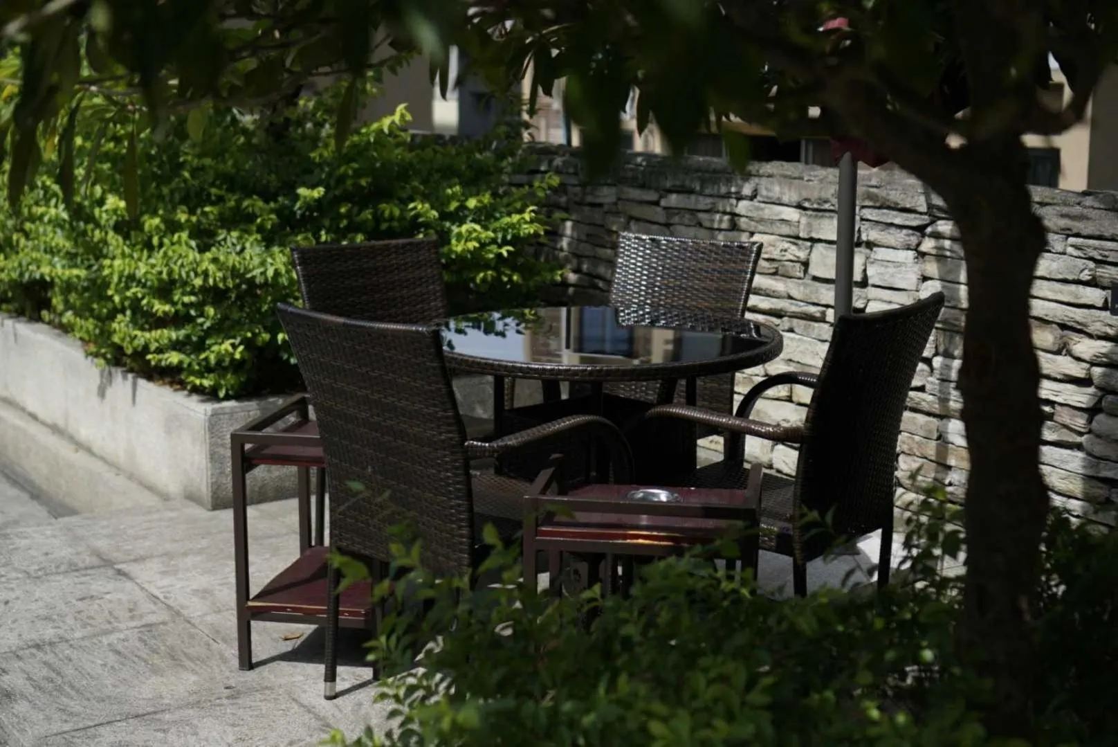 Garden in Jin-Tai Holiday Hotel