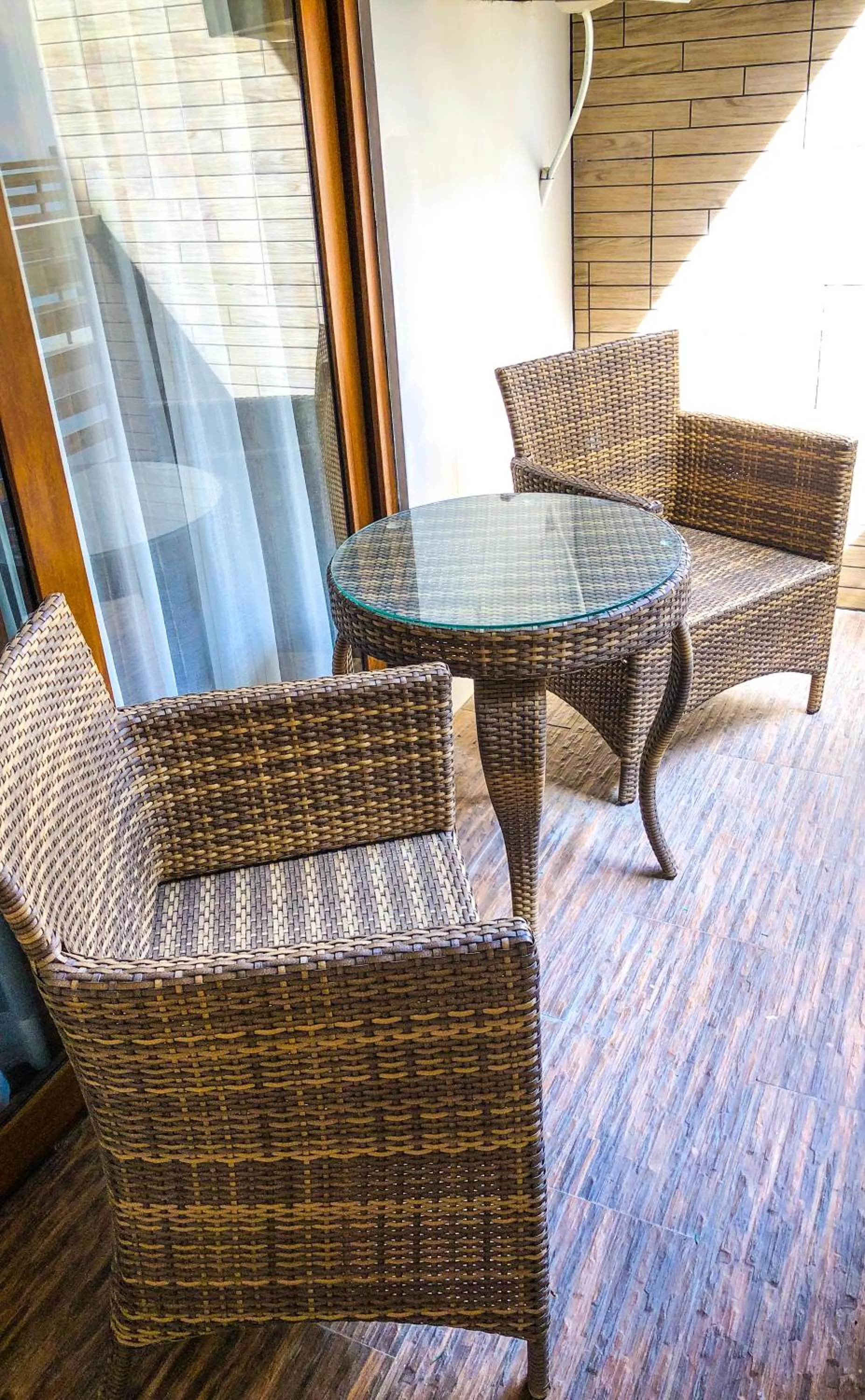 Balcony/Terrace in The Piccolo Hotel of Boracay