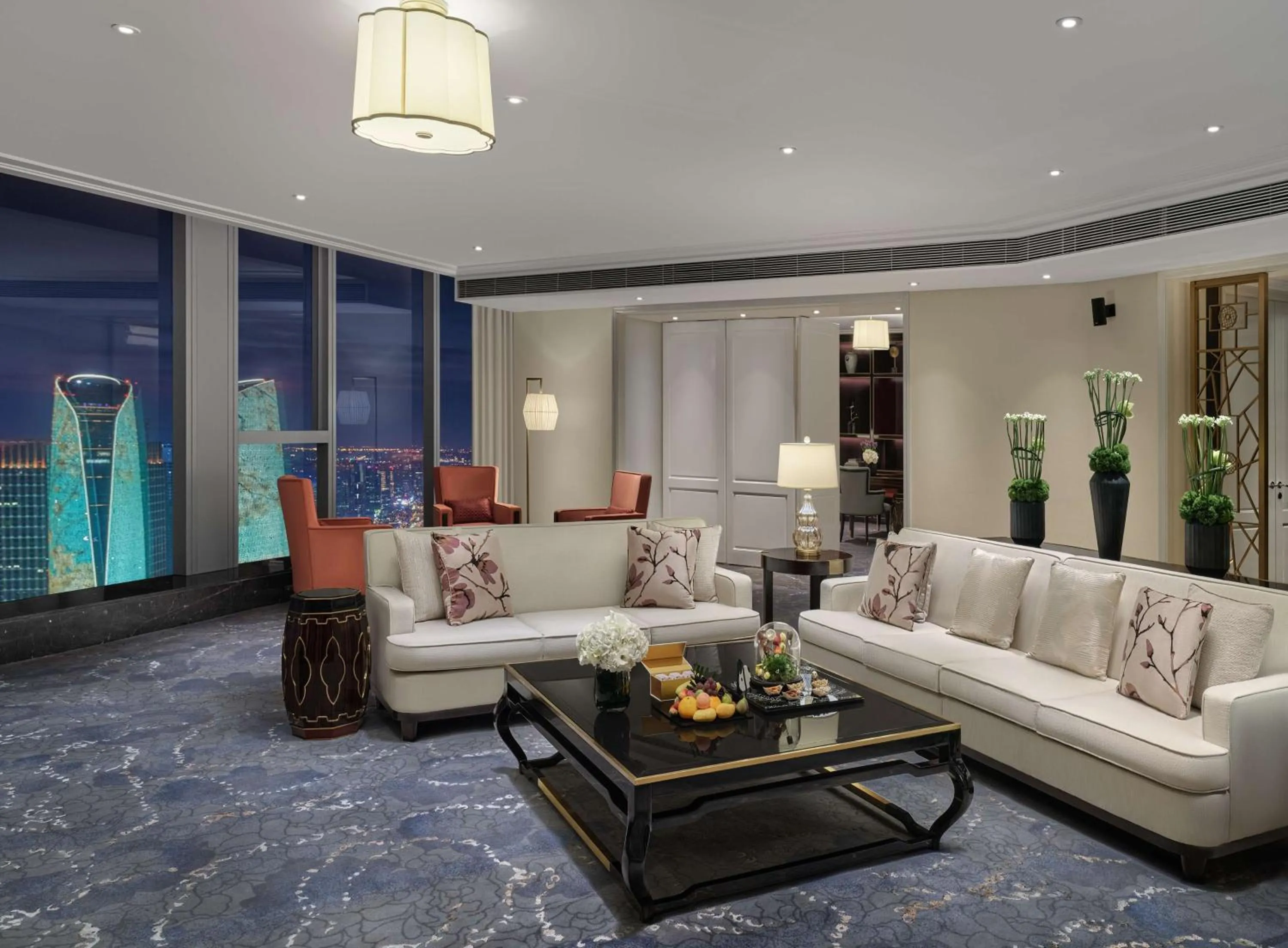 Living room in Waldorf Astoria Chengdu