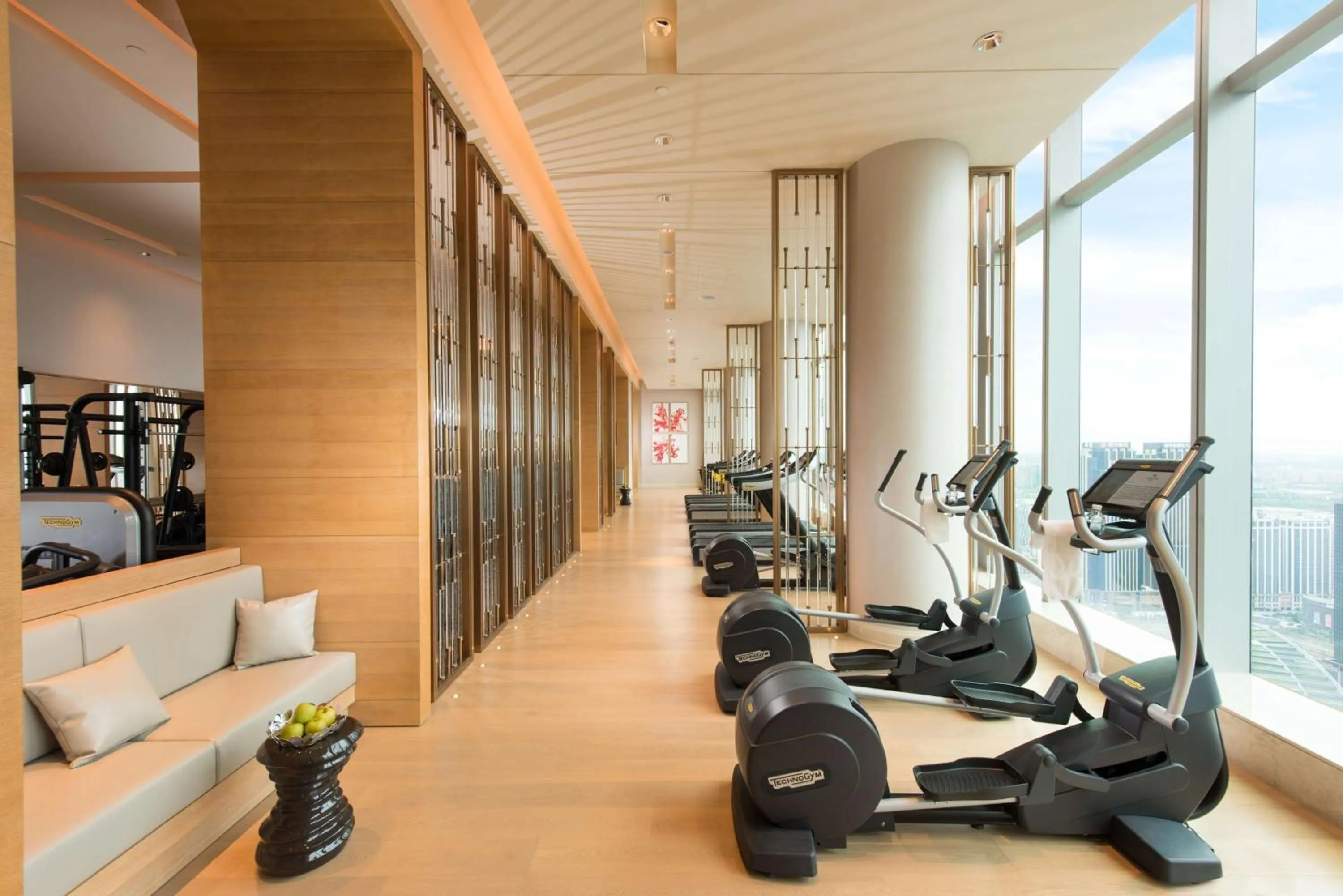 Fitness centre/facilities in Waldorf Astoria Chengdu